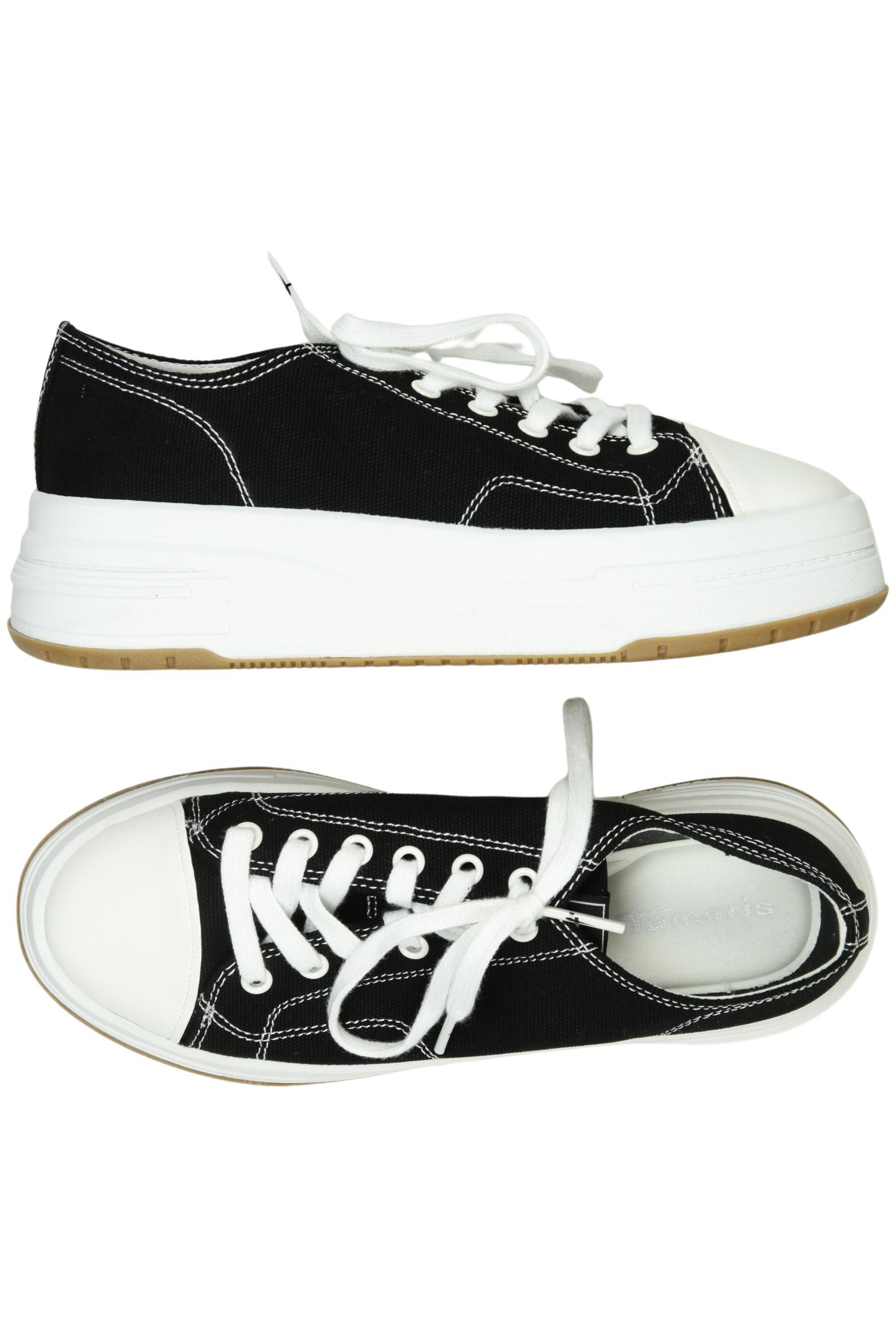 

Tamaris Damen Sneakers, schwarz, Gr. 38
