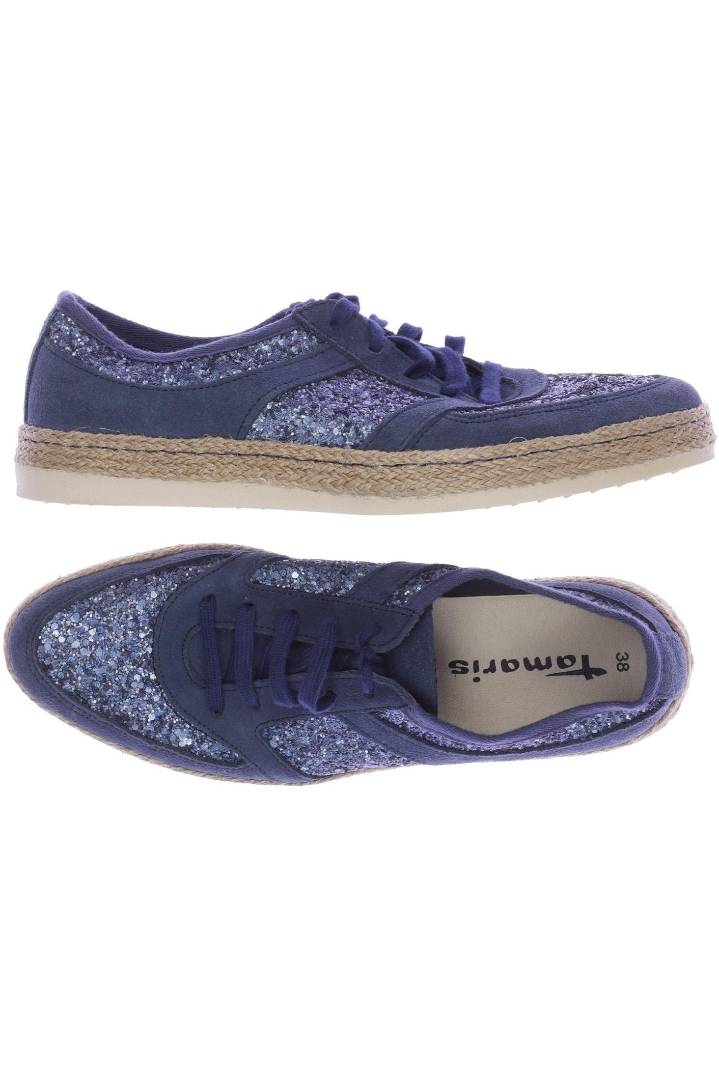 

Tamaris Damen Sneakers, blau, Gr. 38