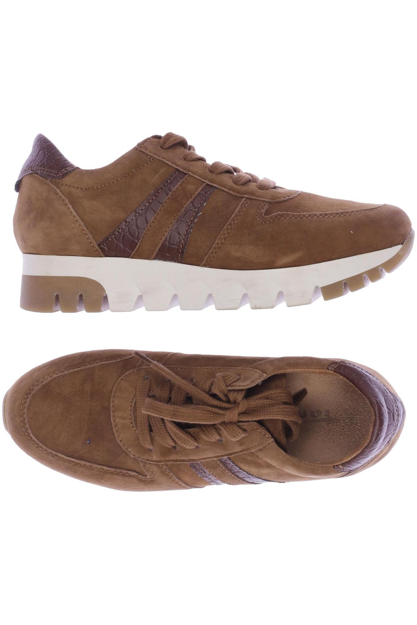 

Tamaris Damen Sneakers, braun, Gr. 36