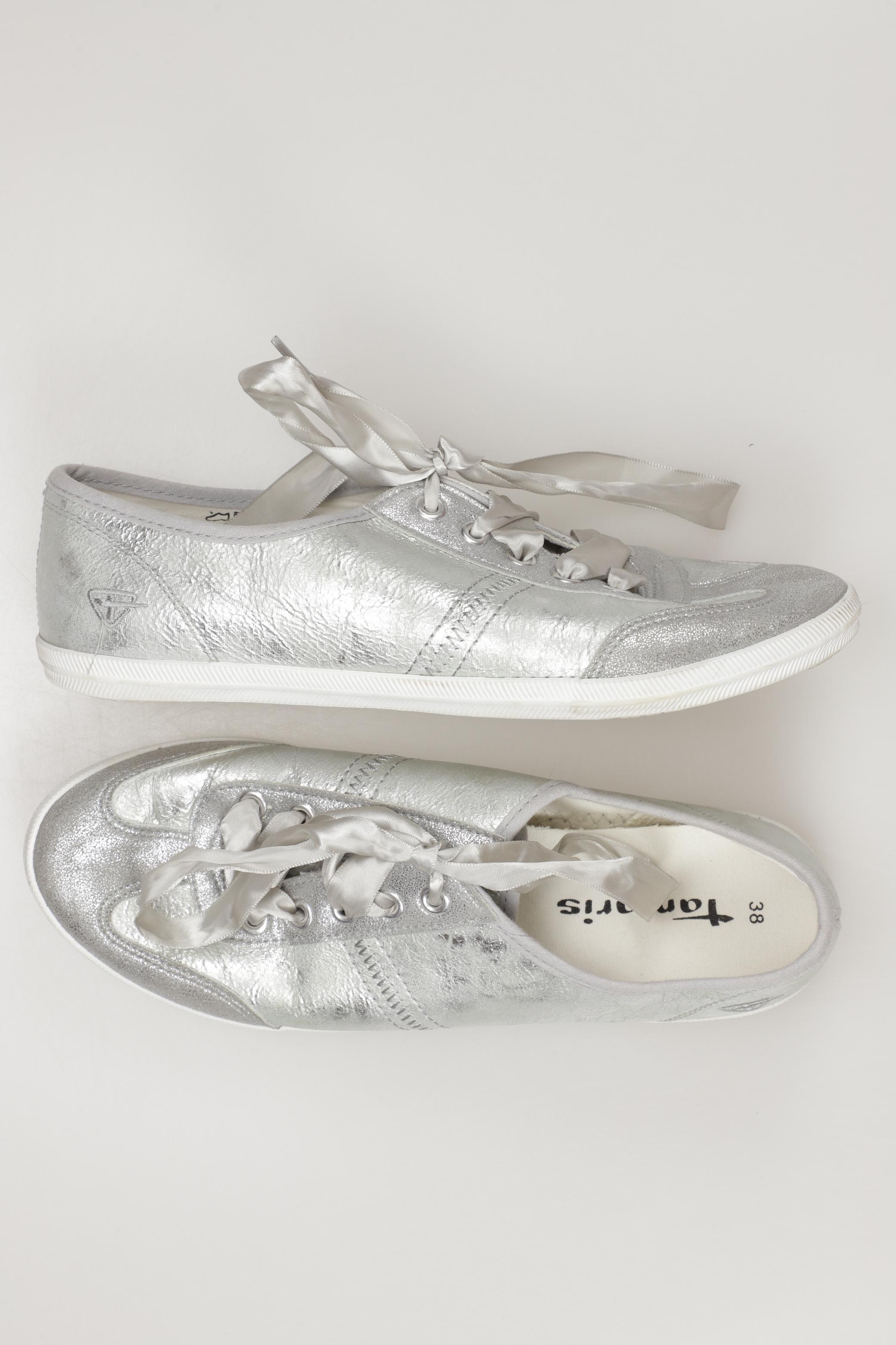 

Tamaris Damen Sneakers, silber, Gr. 38