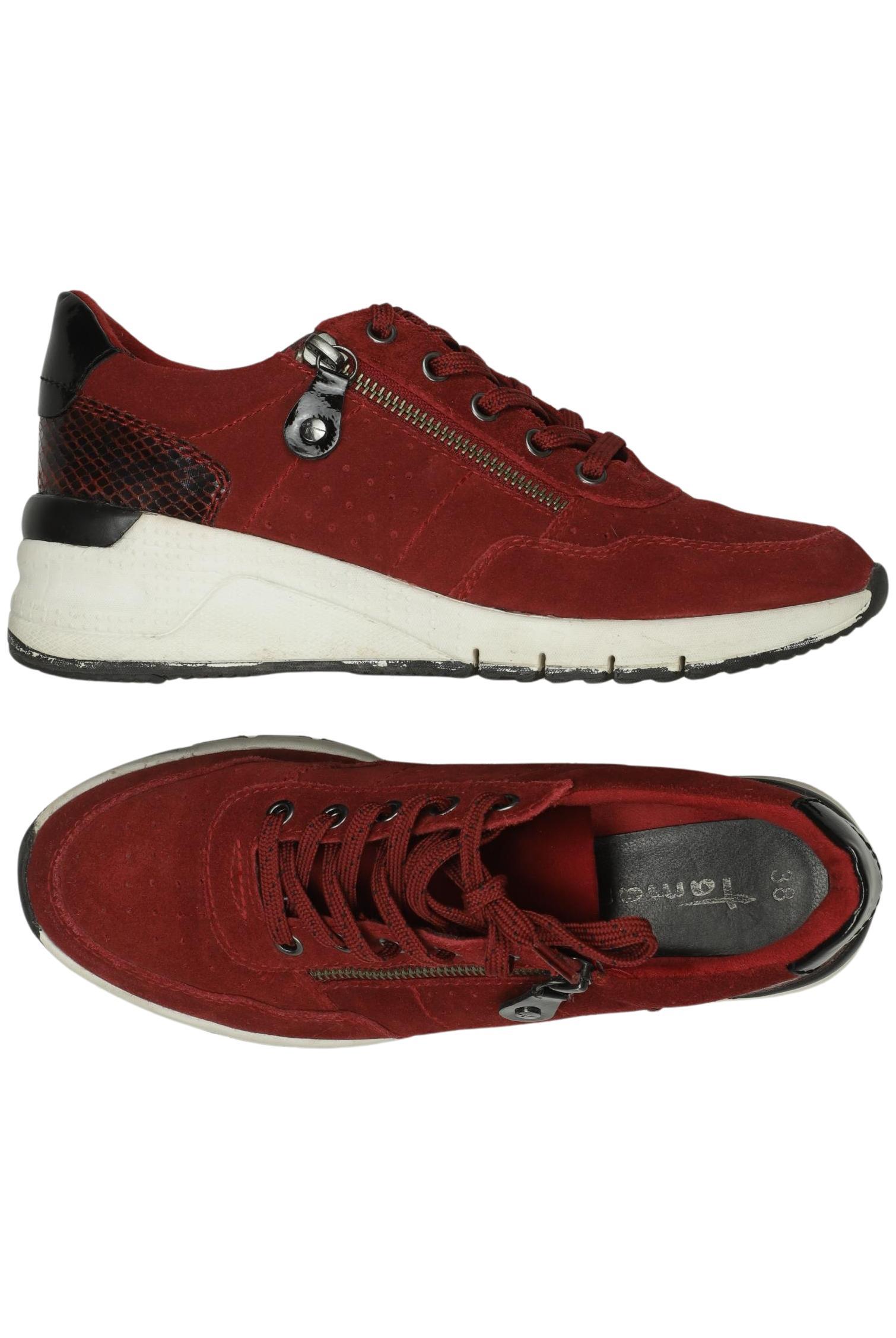 

Tamaris Damen Sneakers, bordeaux, Gr. 38