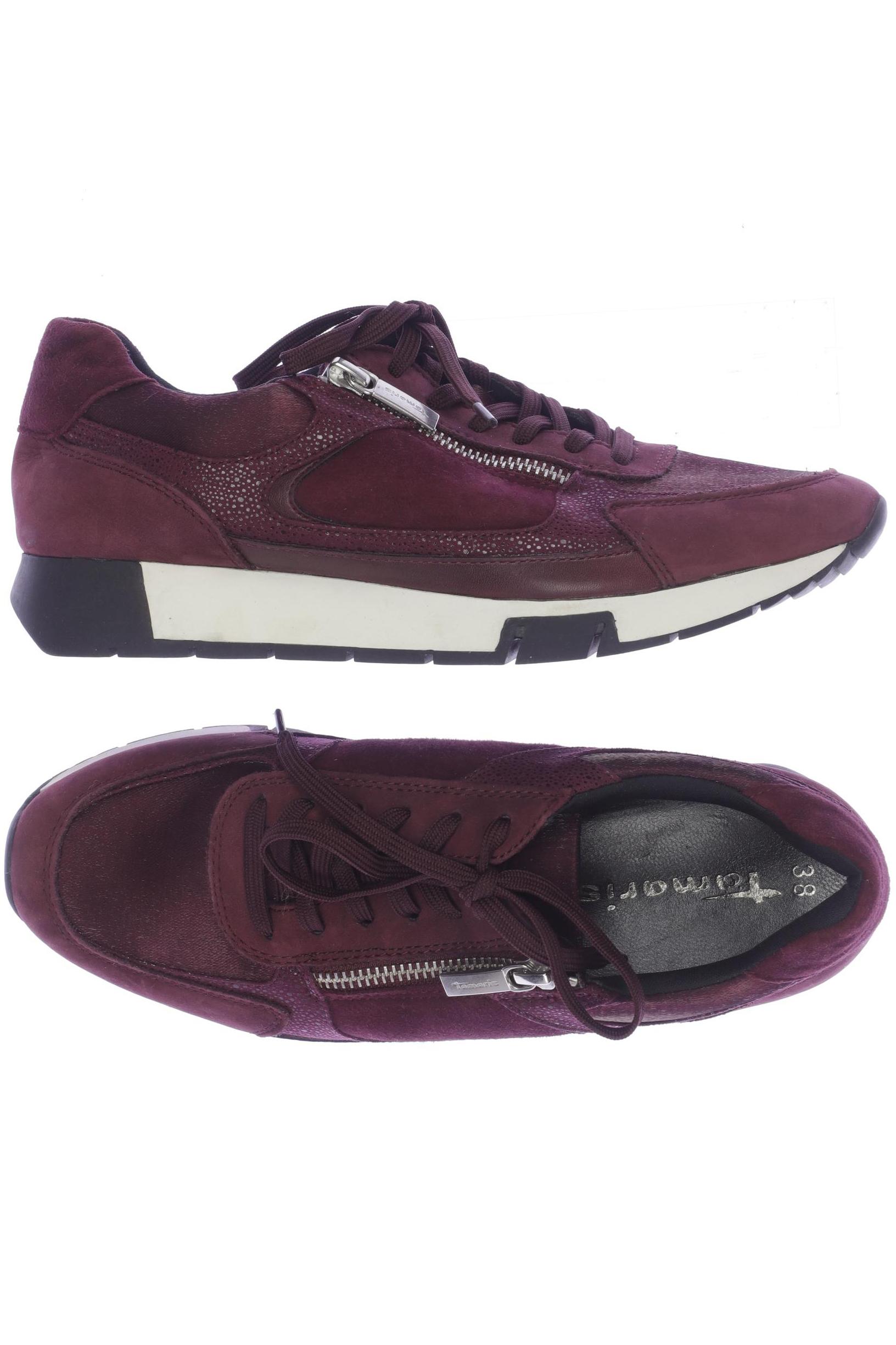 

Tamaris Damen Sneakers, bordeaux, Gr. 38