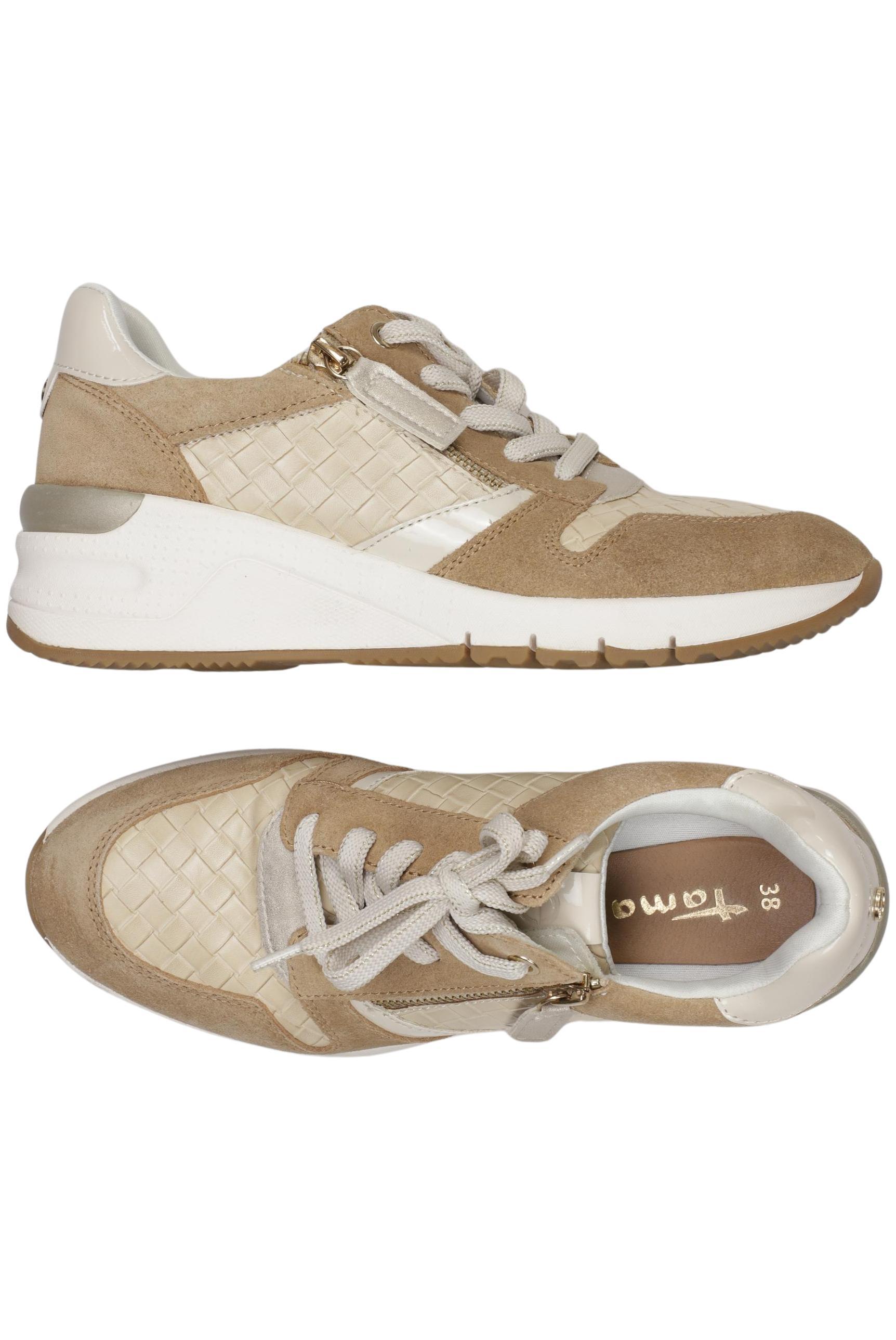 

Tamaris Damen Sneakers, beige, Gr. 38