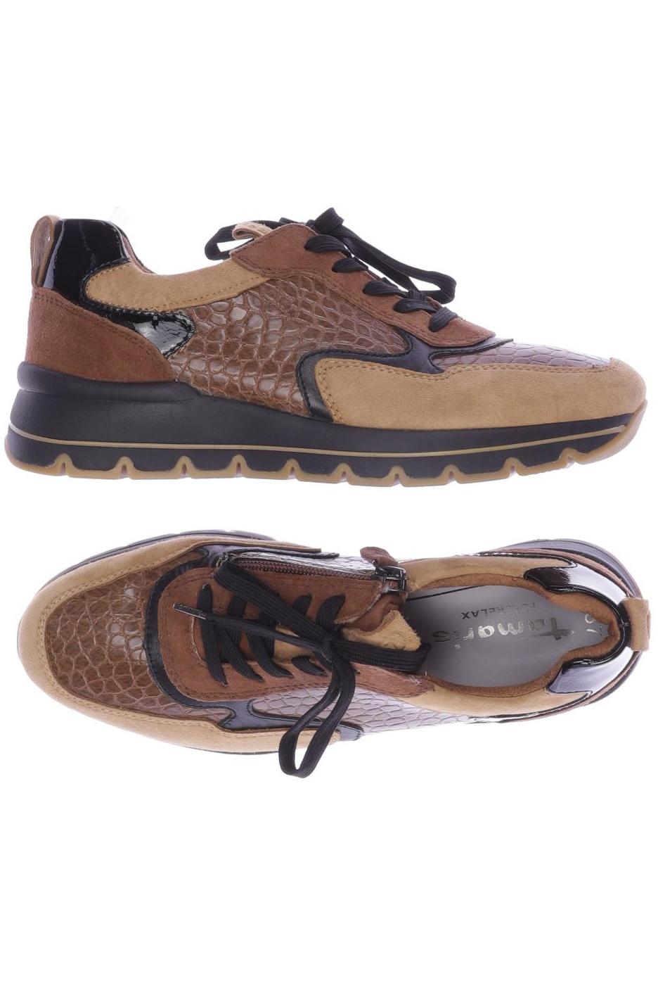 

Tamaris Damen Sneakers, braun