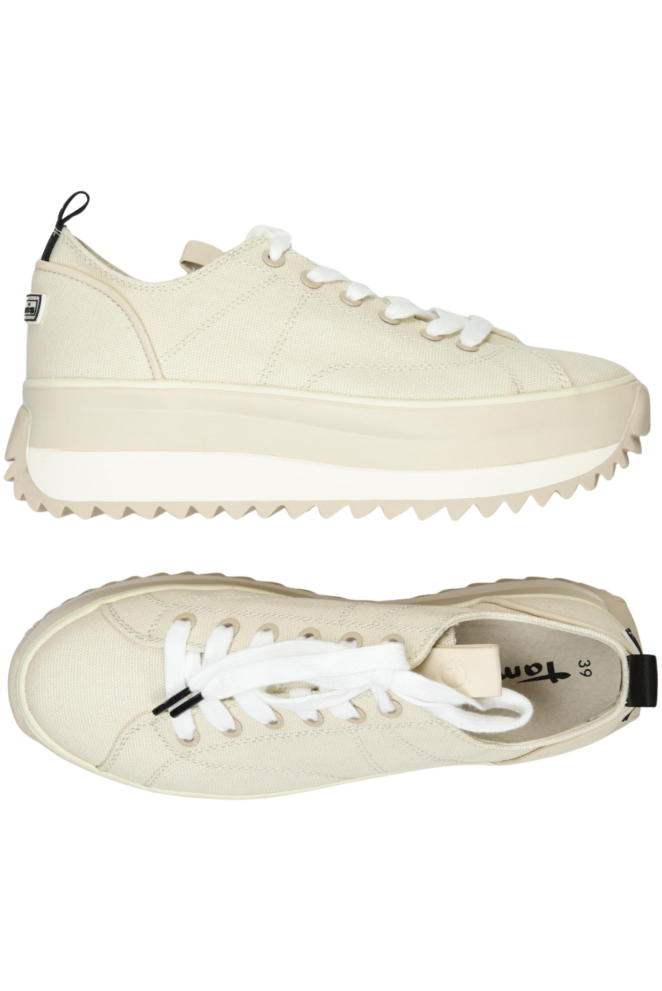 

Tamaris Damen Sneakers, cremeweiß, Gr. 39