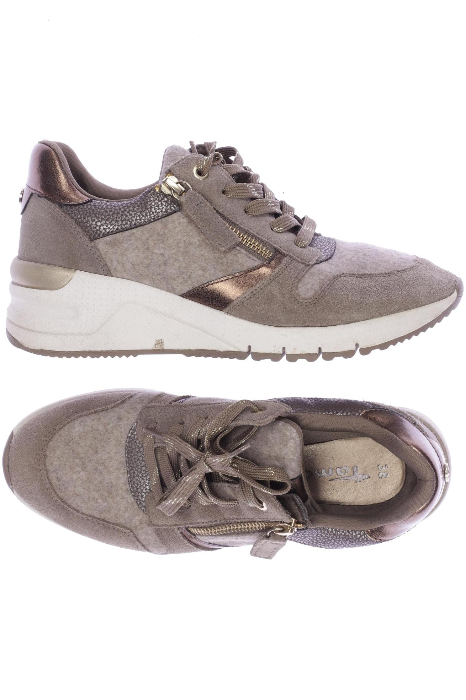 

Tamaris Damen Sneakers, braun, Gr. 38