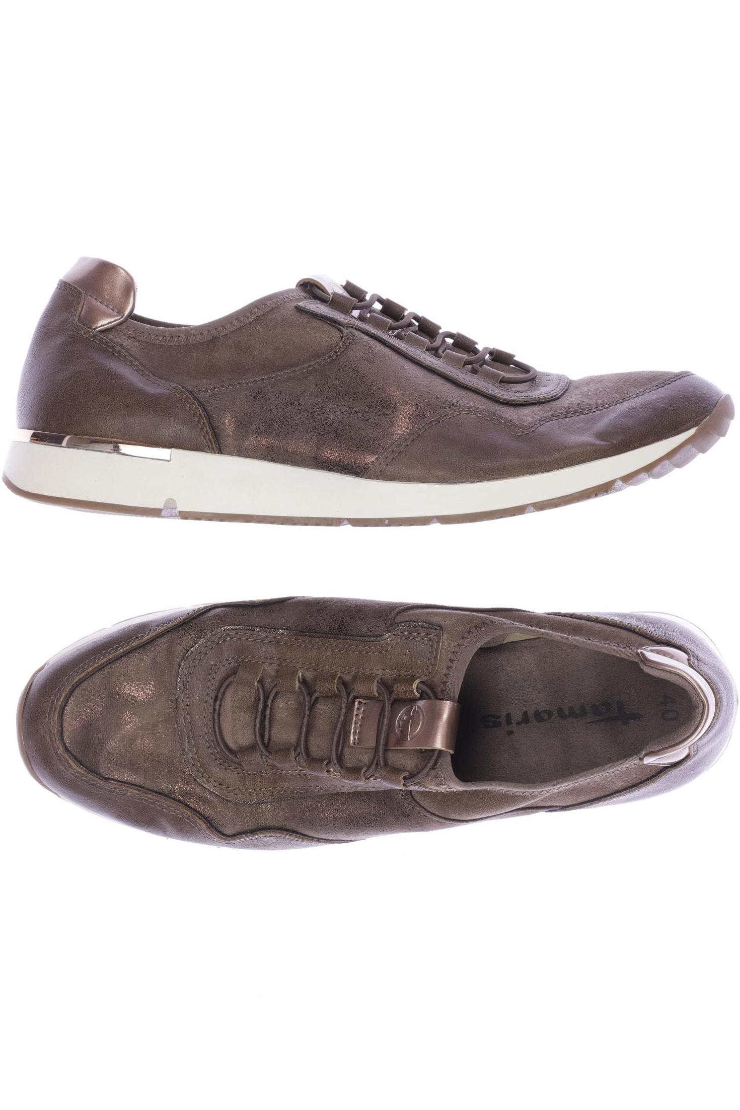 

Tamaris Damen Sneakers, braun, Gr. 40
