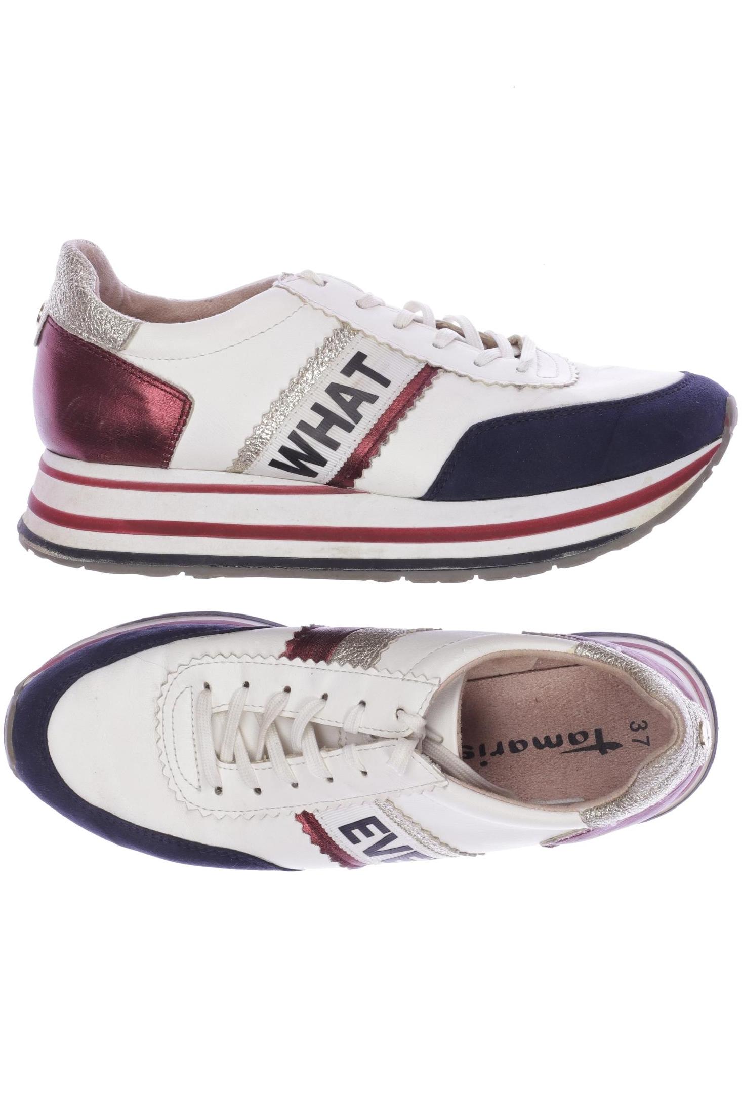 

Tamaris Damen Sneakers, cremeweiß, Gr. 37