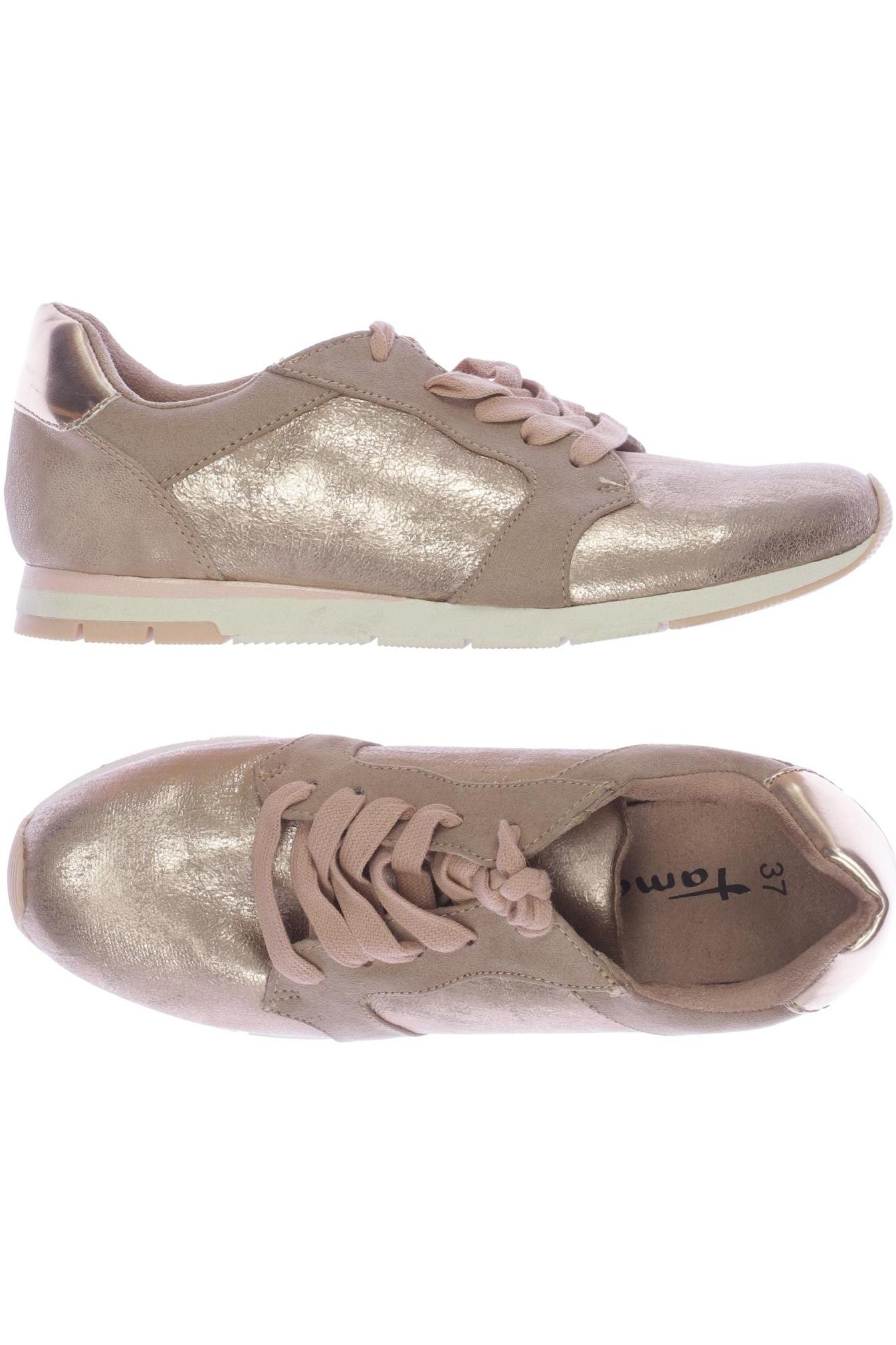 

Tamaris Damen Sneakers, gold, Gr. 37