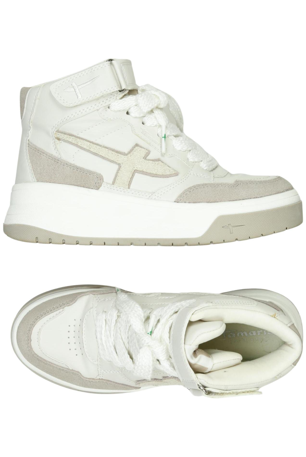 

Tamaris Damen Sneakers, cremeweiß, Gr. 36
