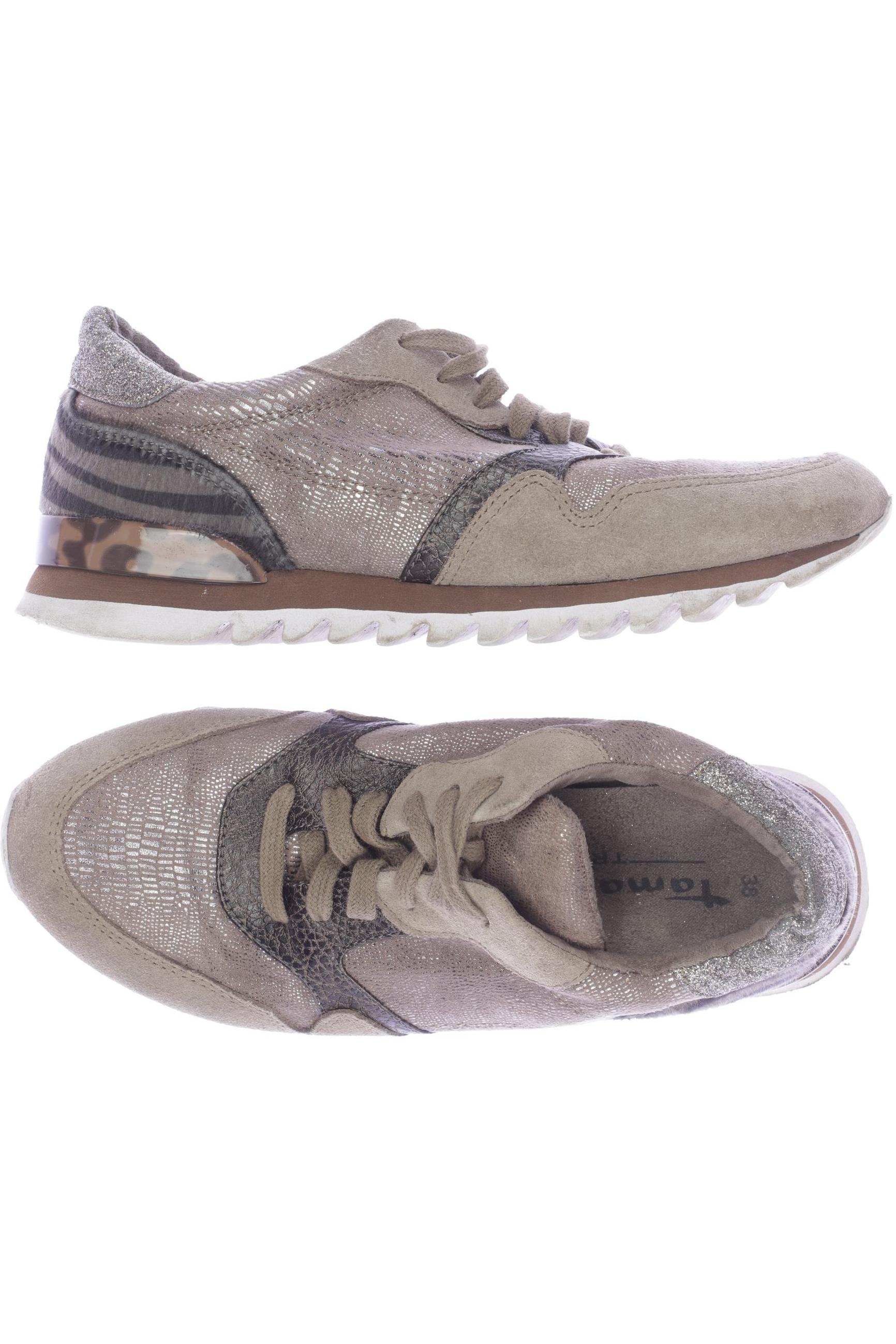 

Tamaris Damen Sneakers, braun, Gr. 38