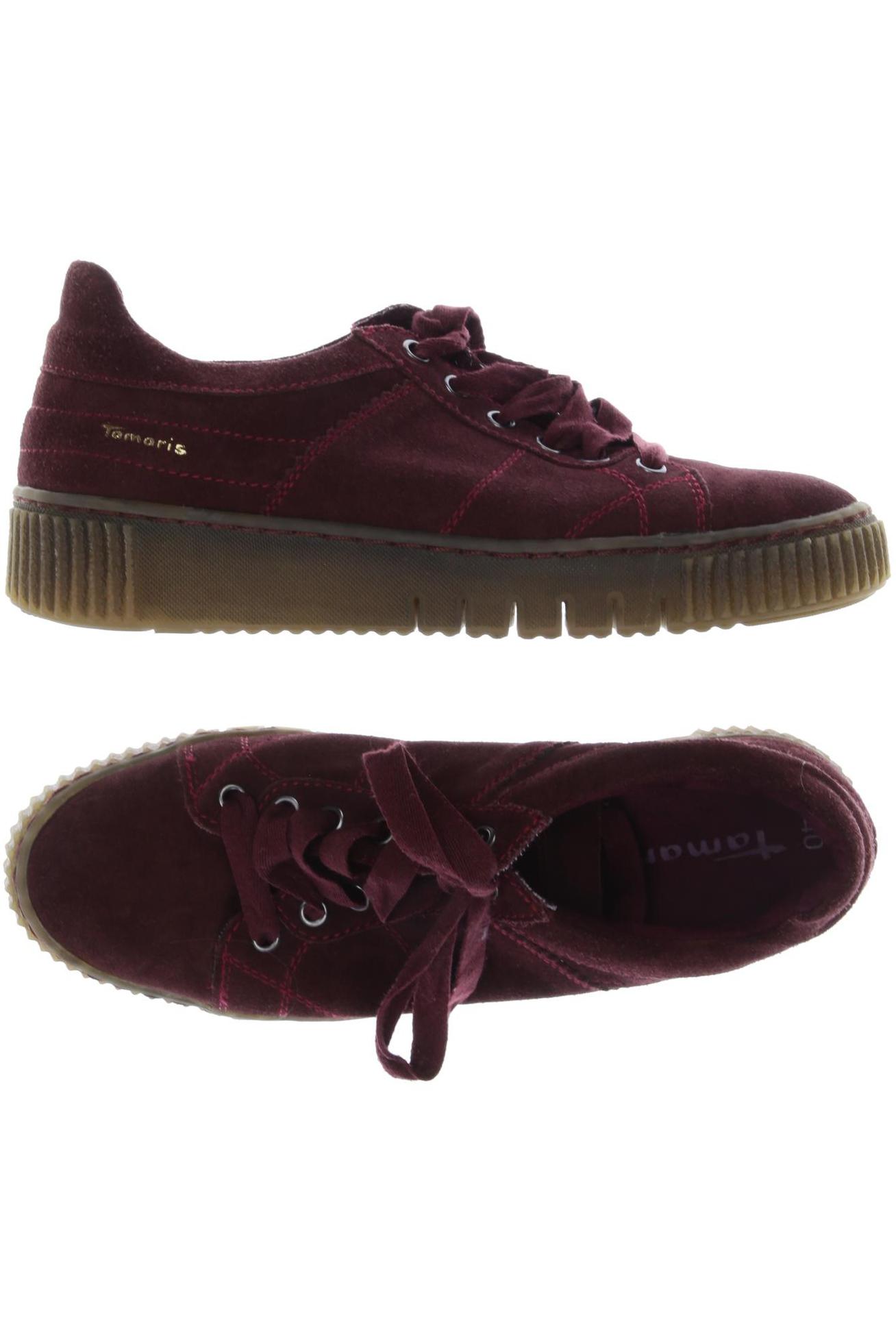 

Tamaris Damen Sneakers, bordeaux, Gr. 40