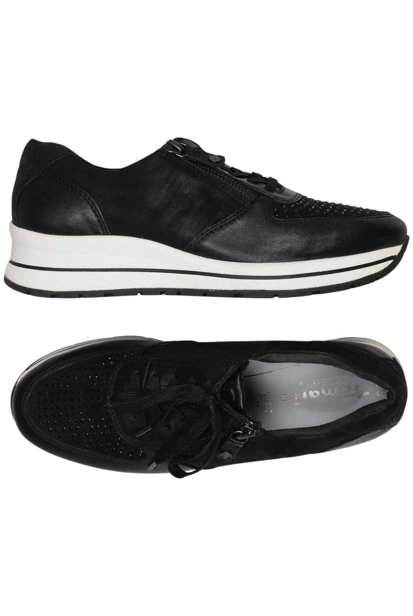 

Tamaris Damen Sneakers, schwarz, Gr. 38
