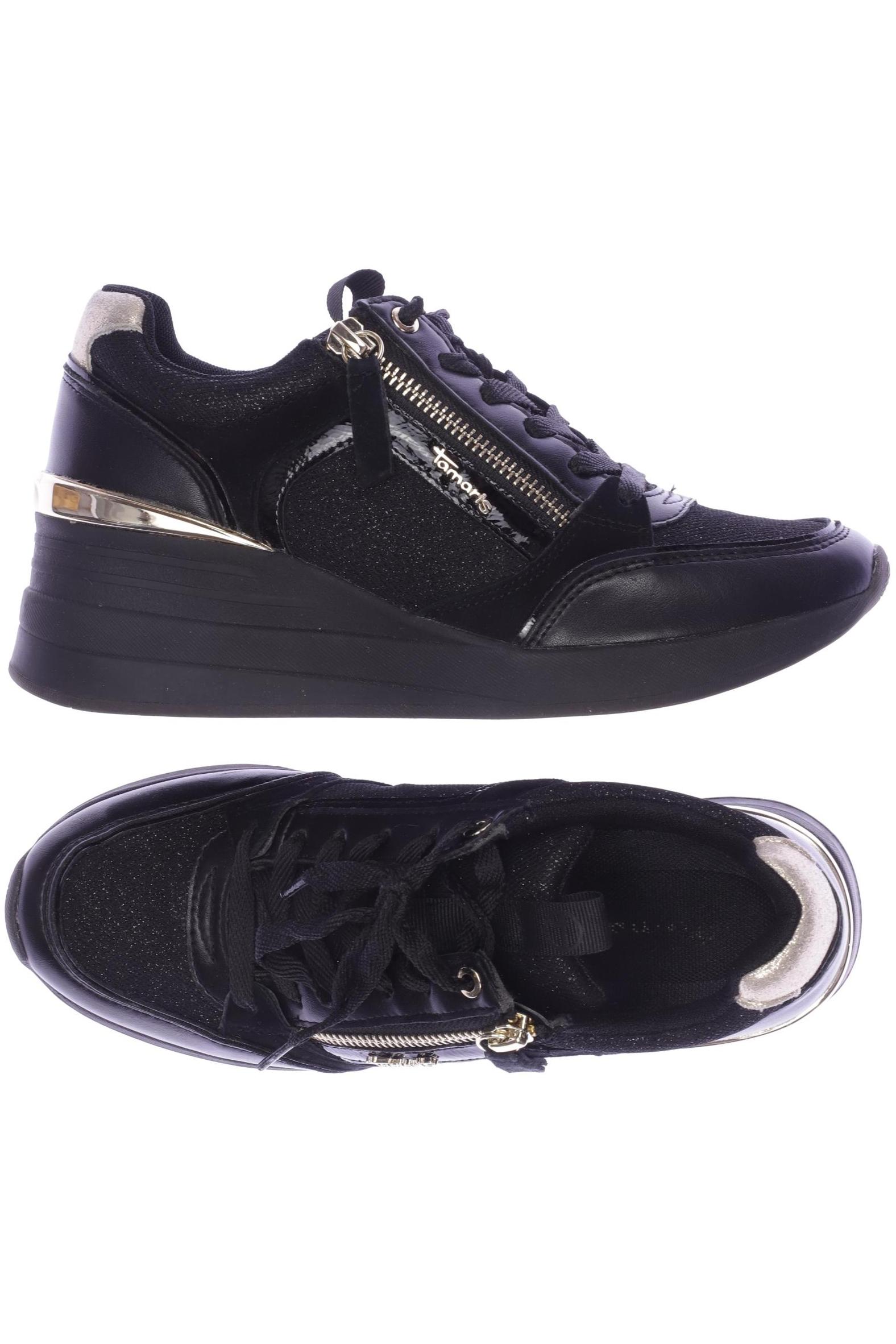 

Tamaris Damen Sneakers, schwarz, Gr. 37