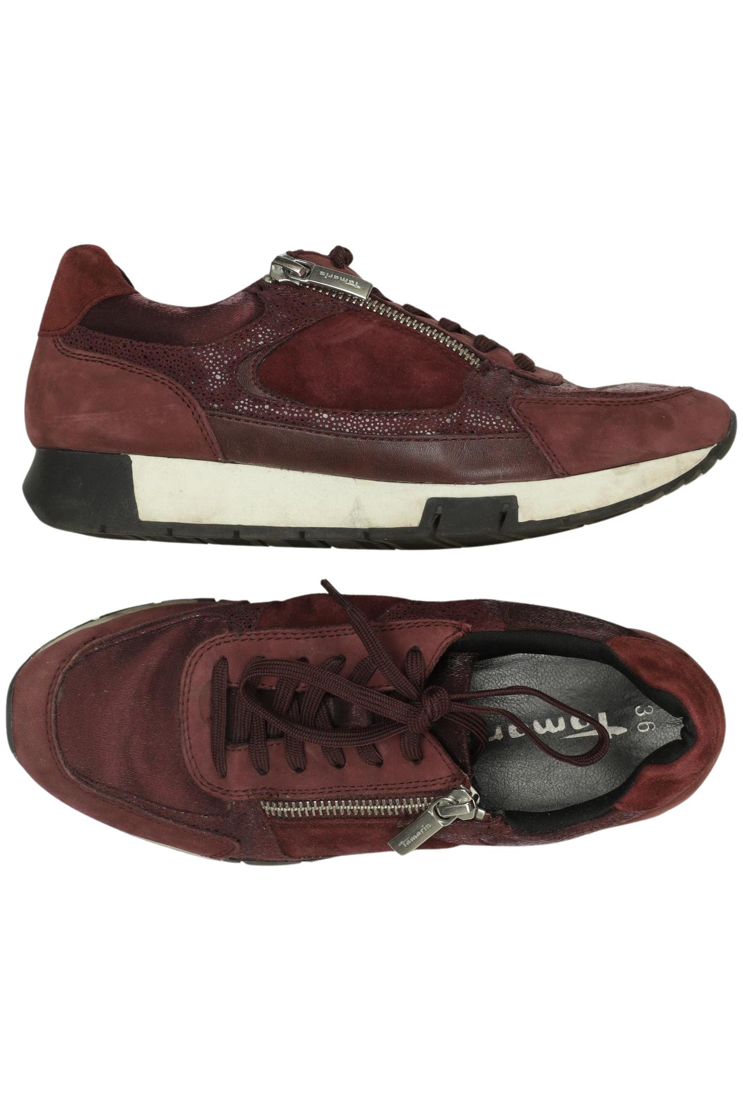 

Tamaris Damen Sneakers, bordeaux, Gr. 36