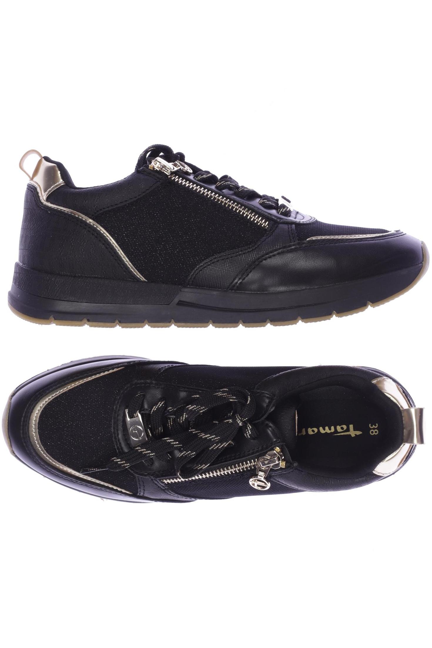 

Tamaris Damen Sneakers, schwarz, Gr. 38