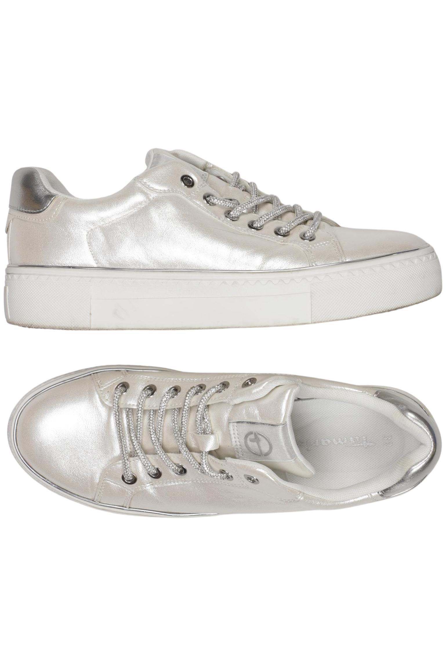 

Tamaris Damen Sneakers, silber, Gr. 39