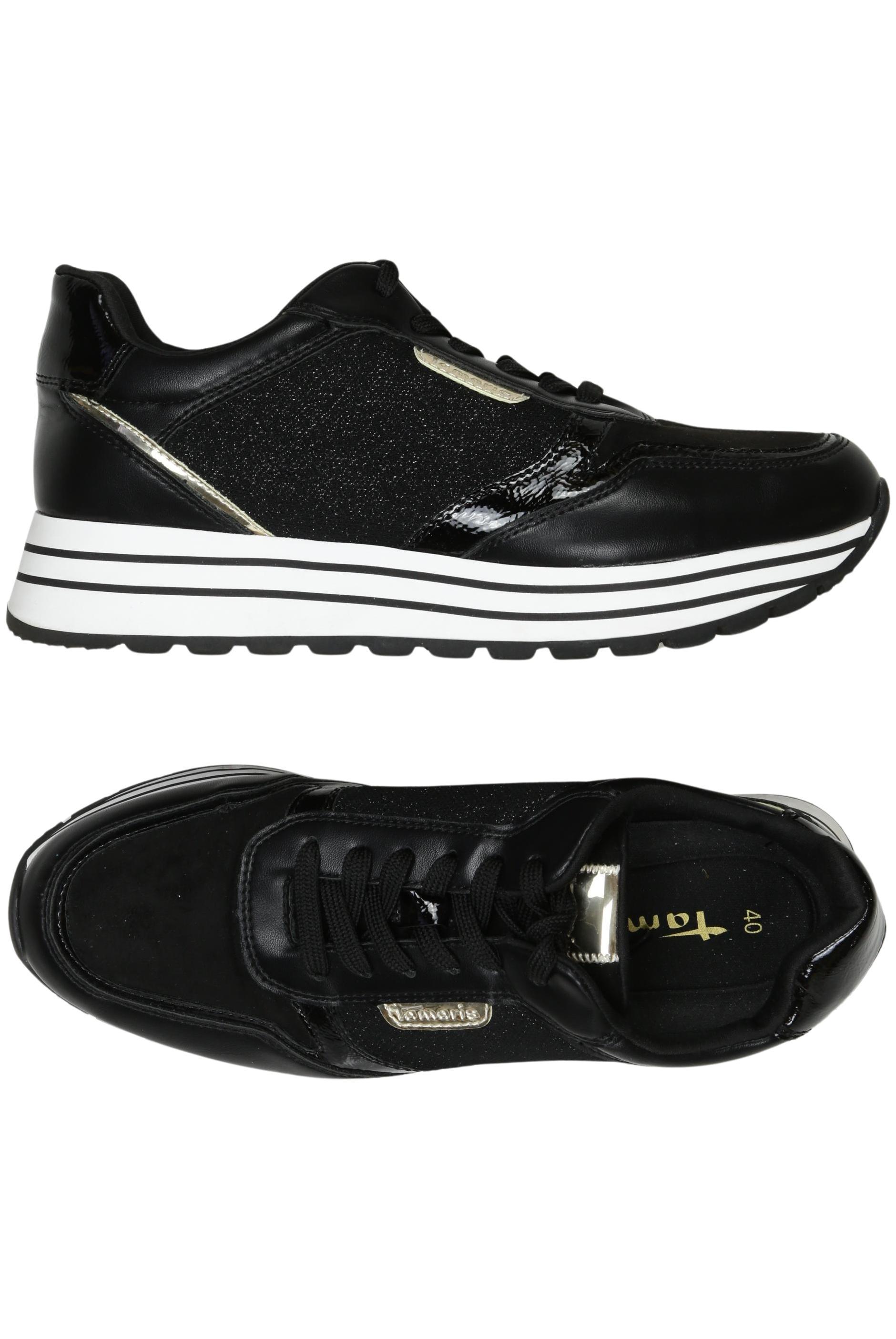 

Tamaris Damen Sneakers, schwarz, Gr. 40