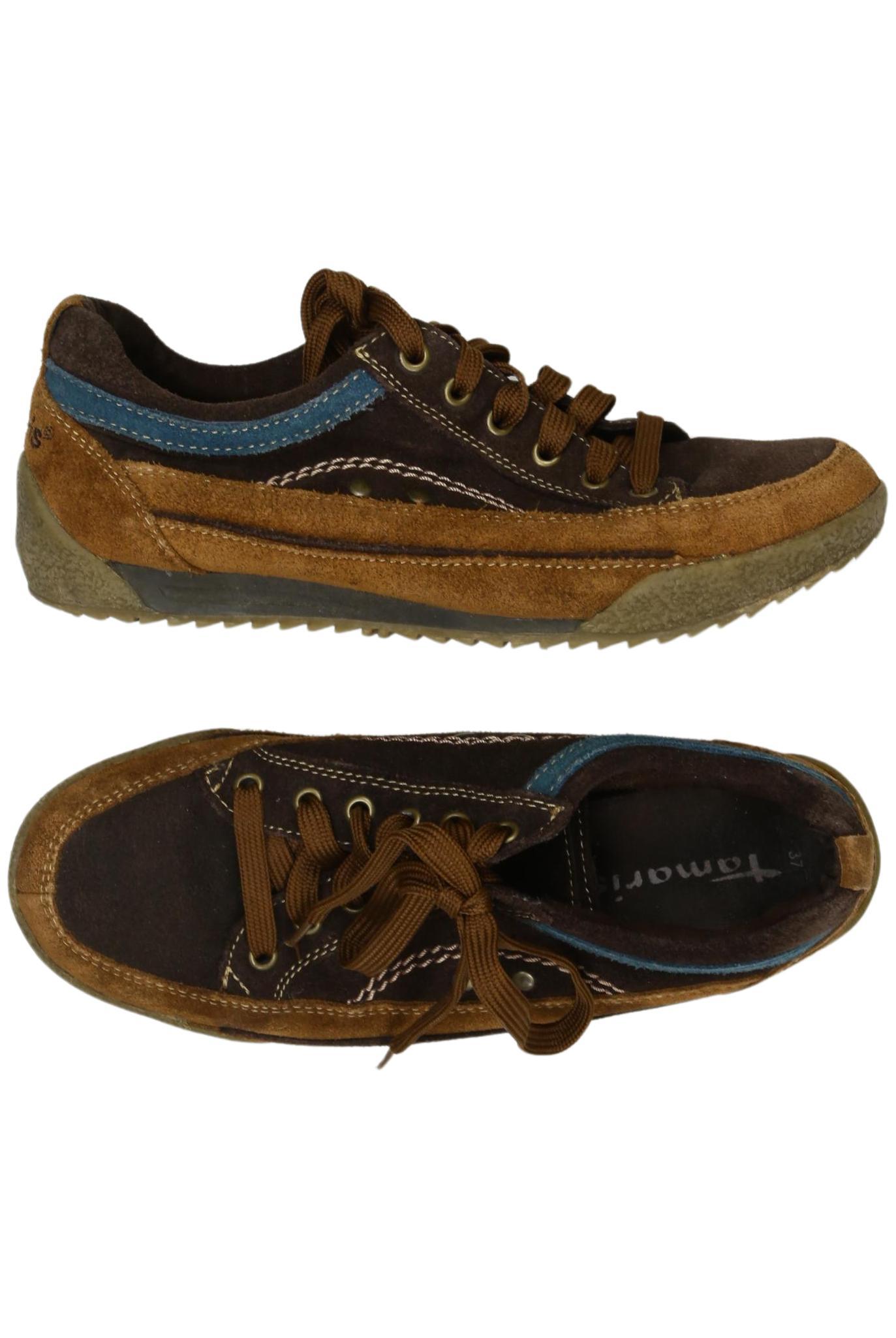 

Tamaris Damen Sneakers, braun, Gr. 37