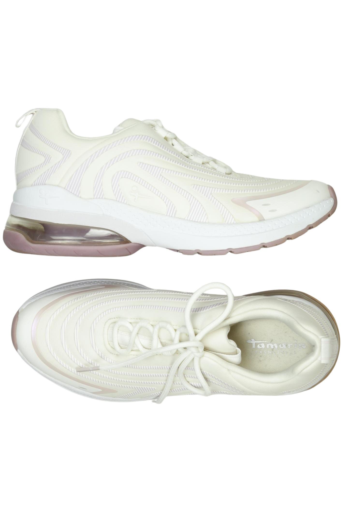 

Tamaris Damen Sneakers, cremeweiß, Gr. 41