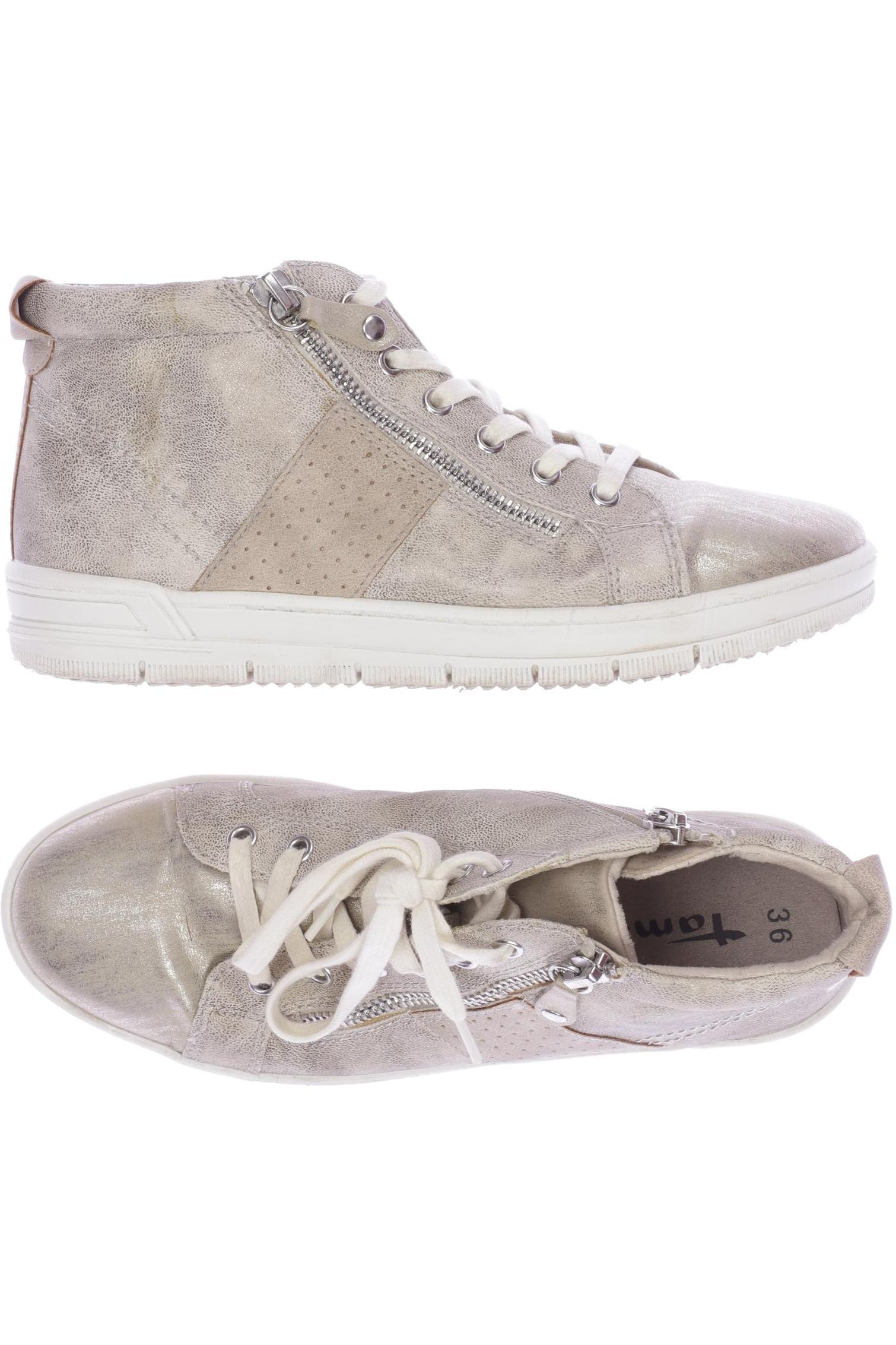 

Tamaris Damen Sneakers, beige, Gr. 36