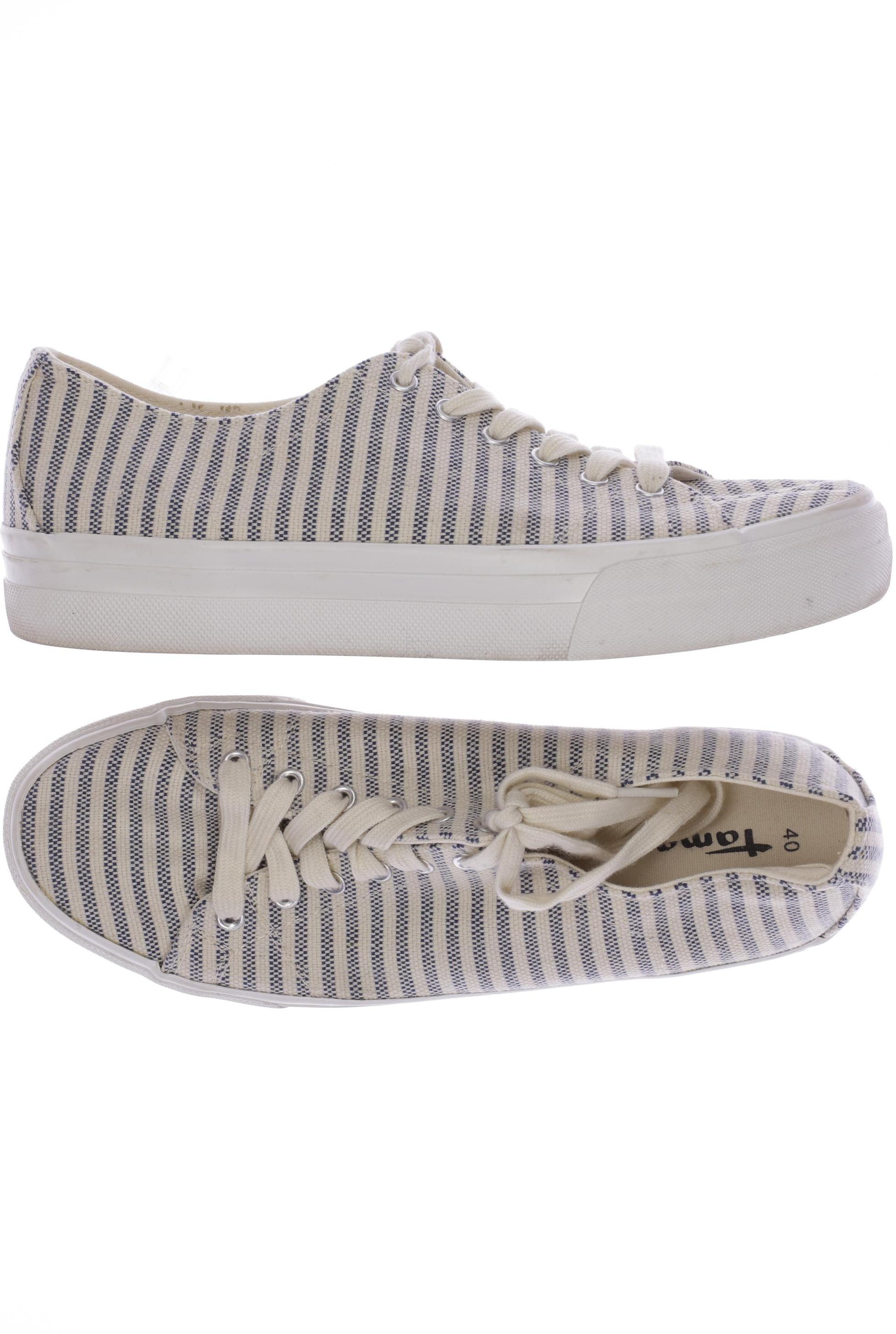 

Tamaris Damen Sneakers, cremeweiß