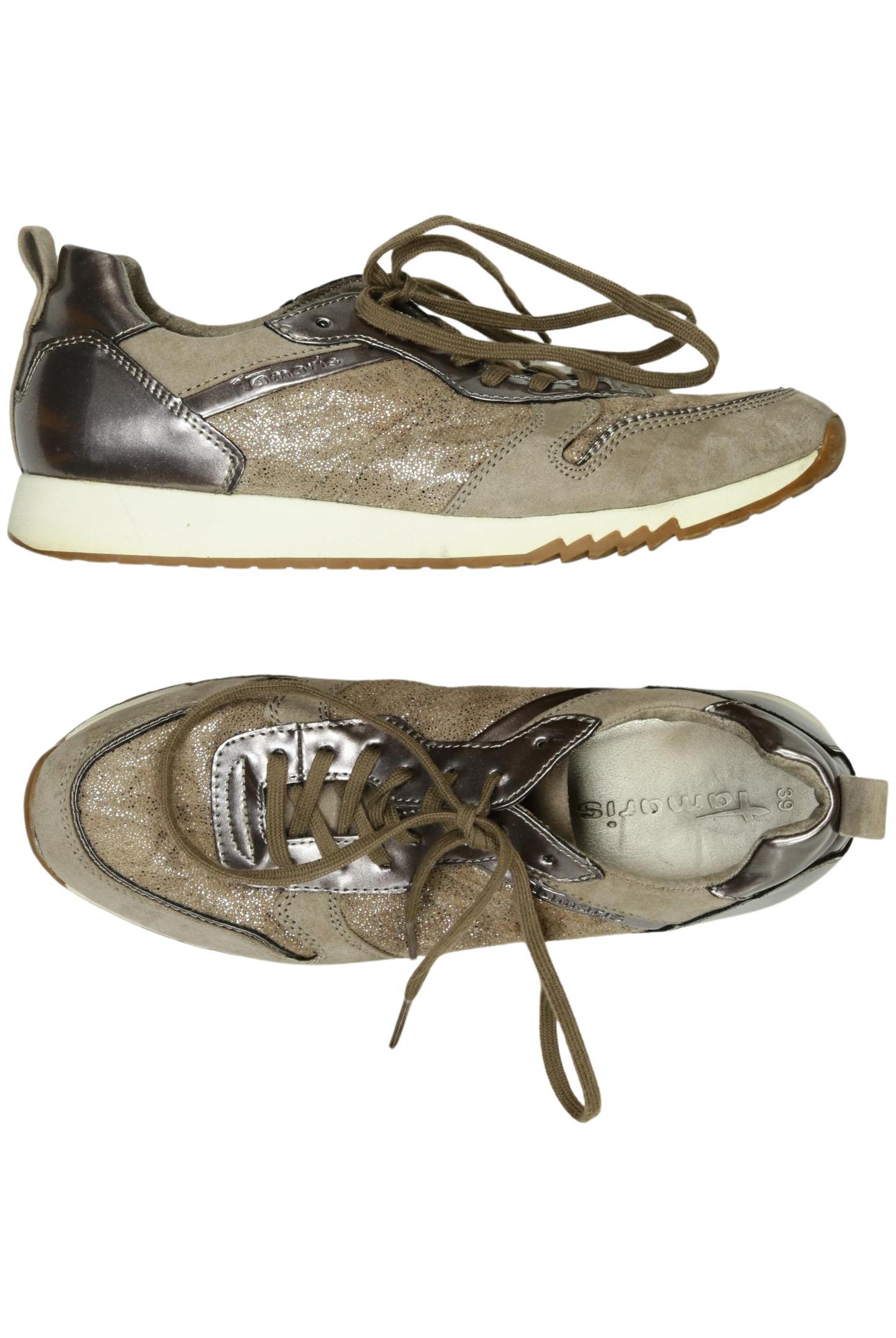 

Tamaris Damen Sneakers, braun, Gr. 39