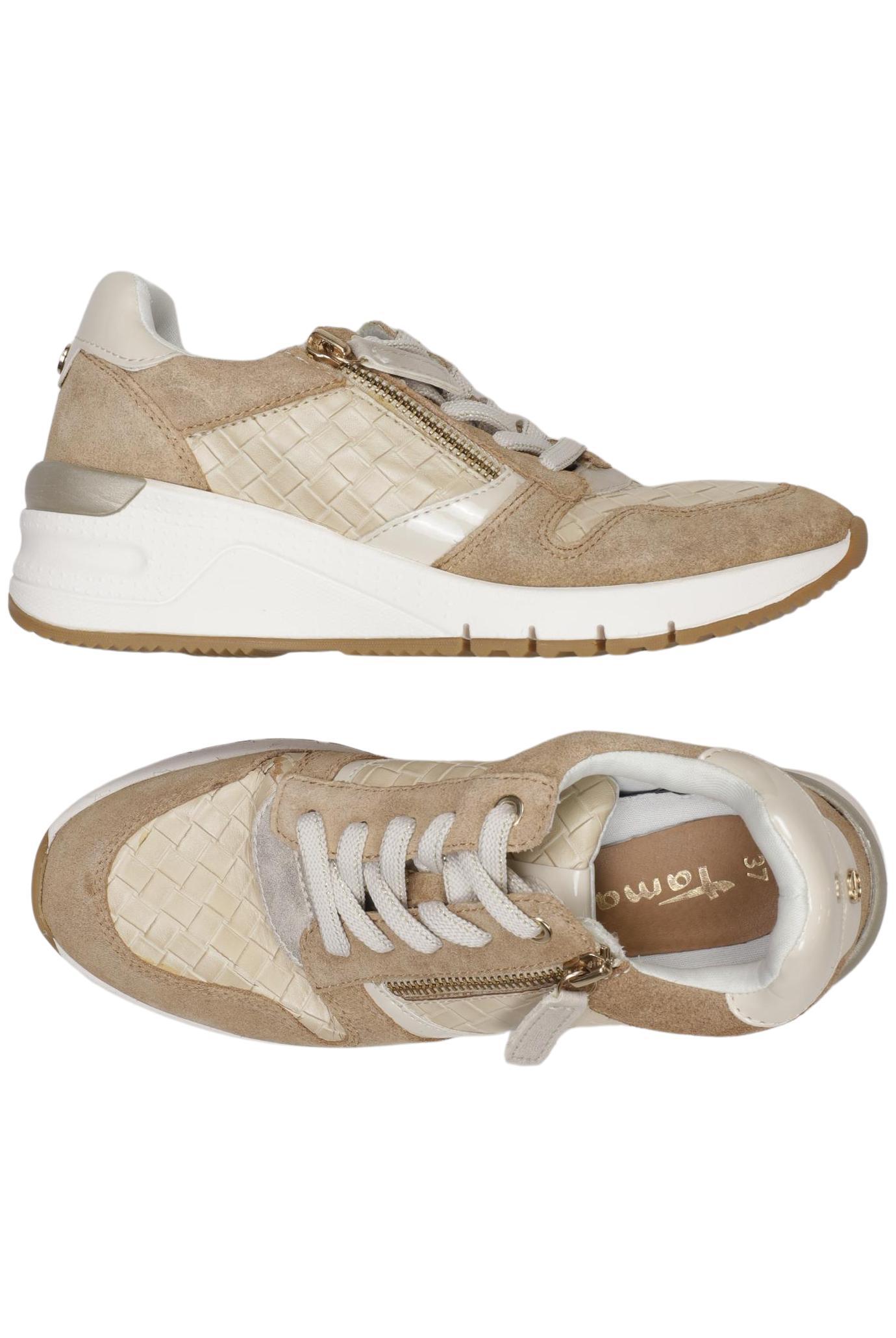 

Tamaris Damen Sneakers, beige, Gr. 37