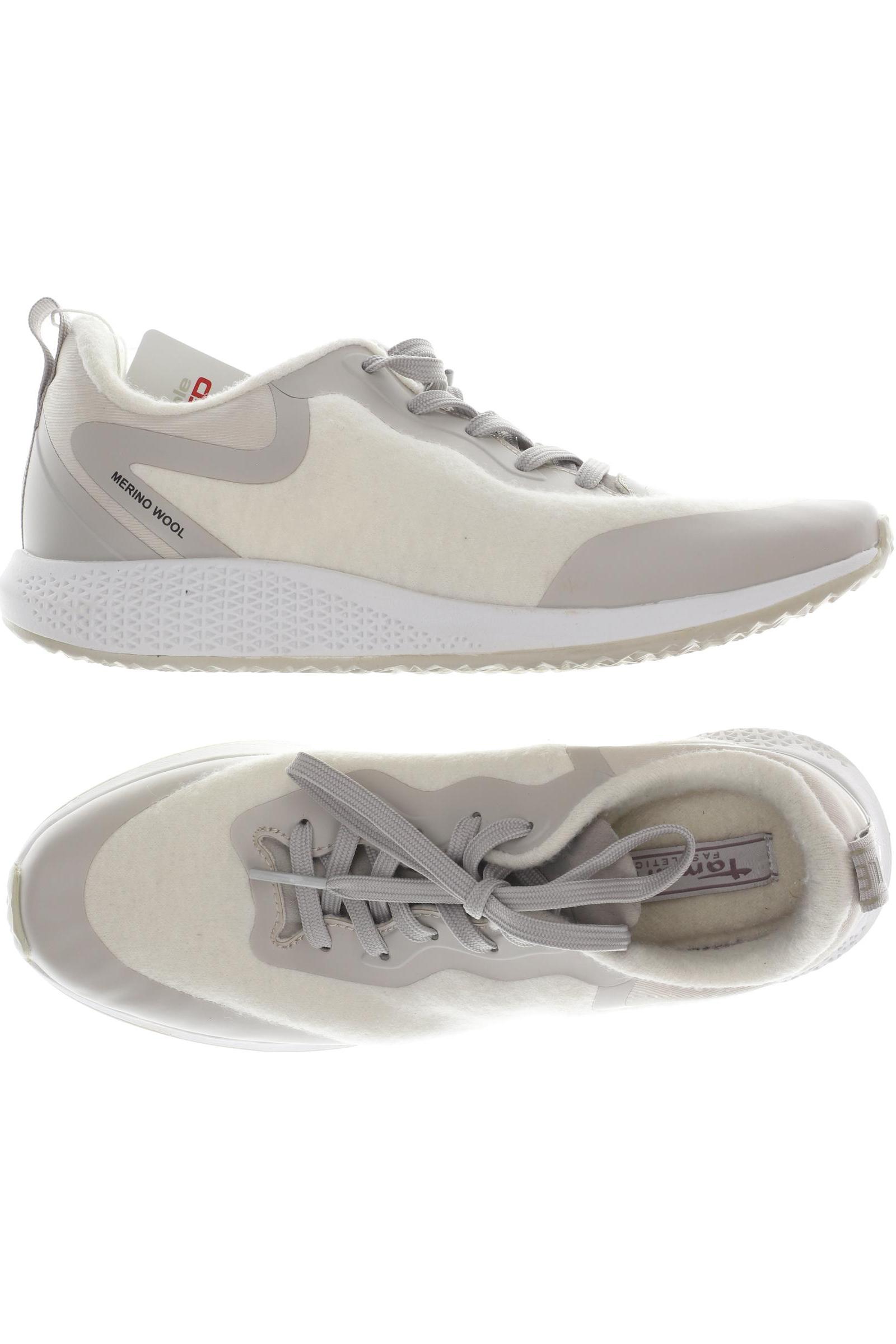 

Tamaris Damen Sneakers, cremeweiß