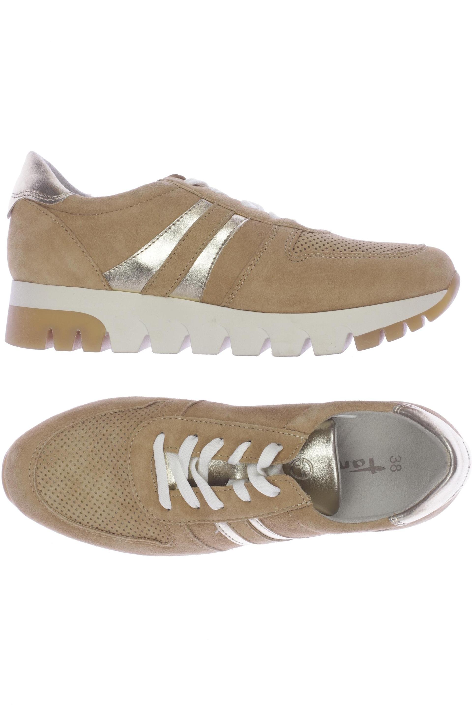 

Tamaris Damen Sneakers, braun, Gr. 38