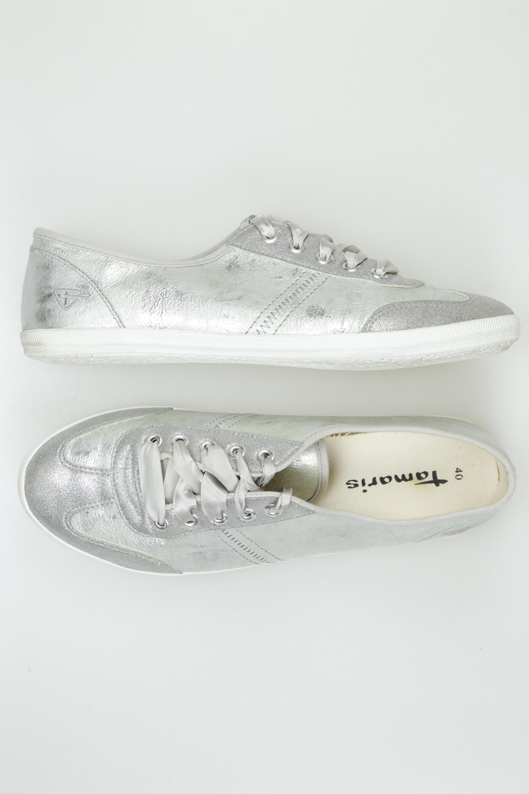 

Tamaris Damen Sneakers, silber, Gr. 40