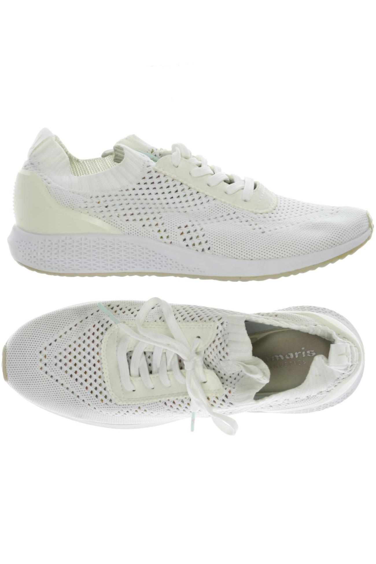 

Tamaris Damen Sneakers, cremeweiß, Gr. 39
