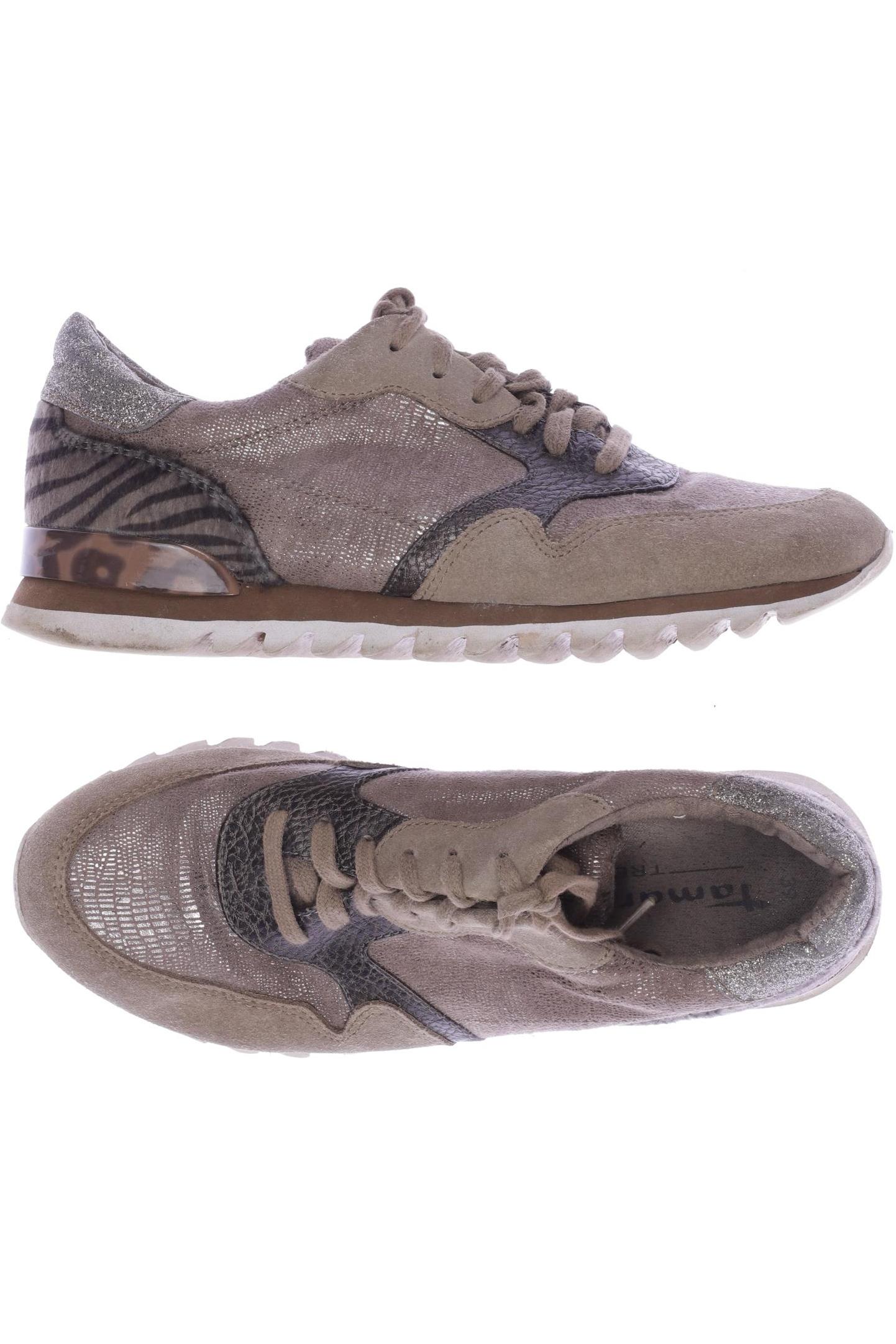 

Tamaris Damen Sneakers, braun, Gr. 39