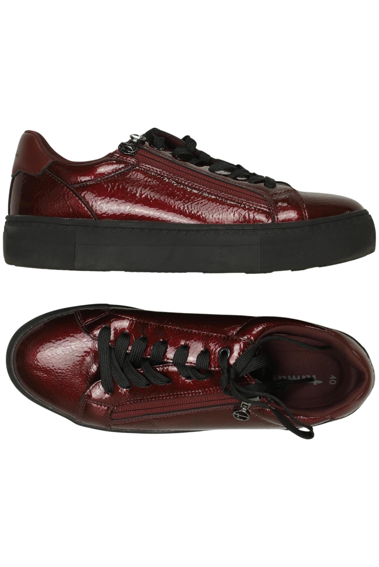 

Tamaris Damen Sneakers, bordeaux, Gr. 40