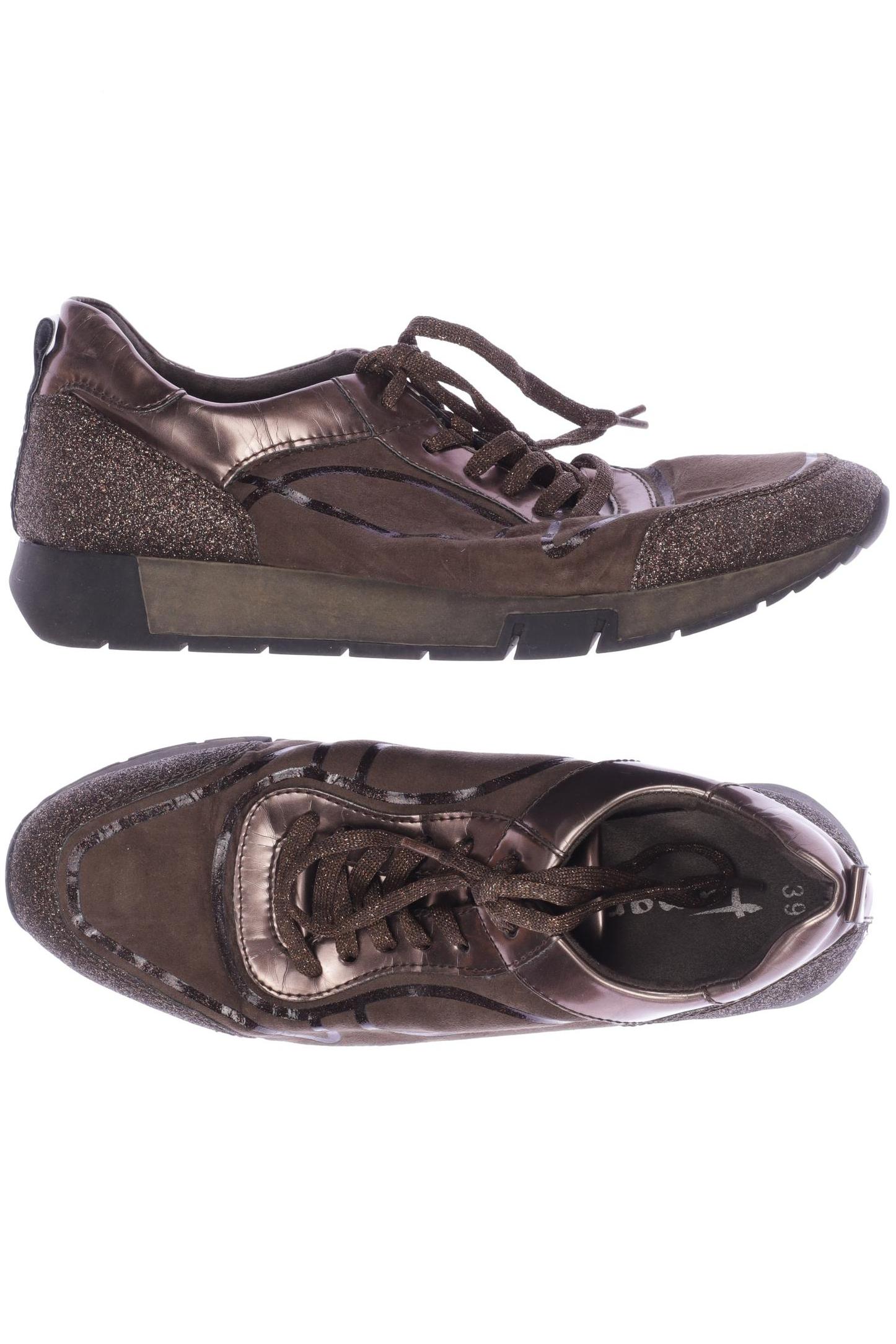 

Tamaris Damen Sneakers, braun, Gr. 39