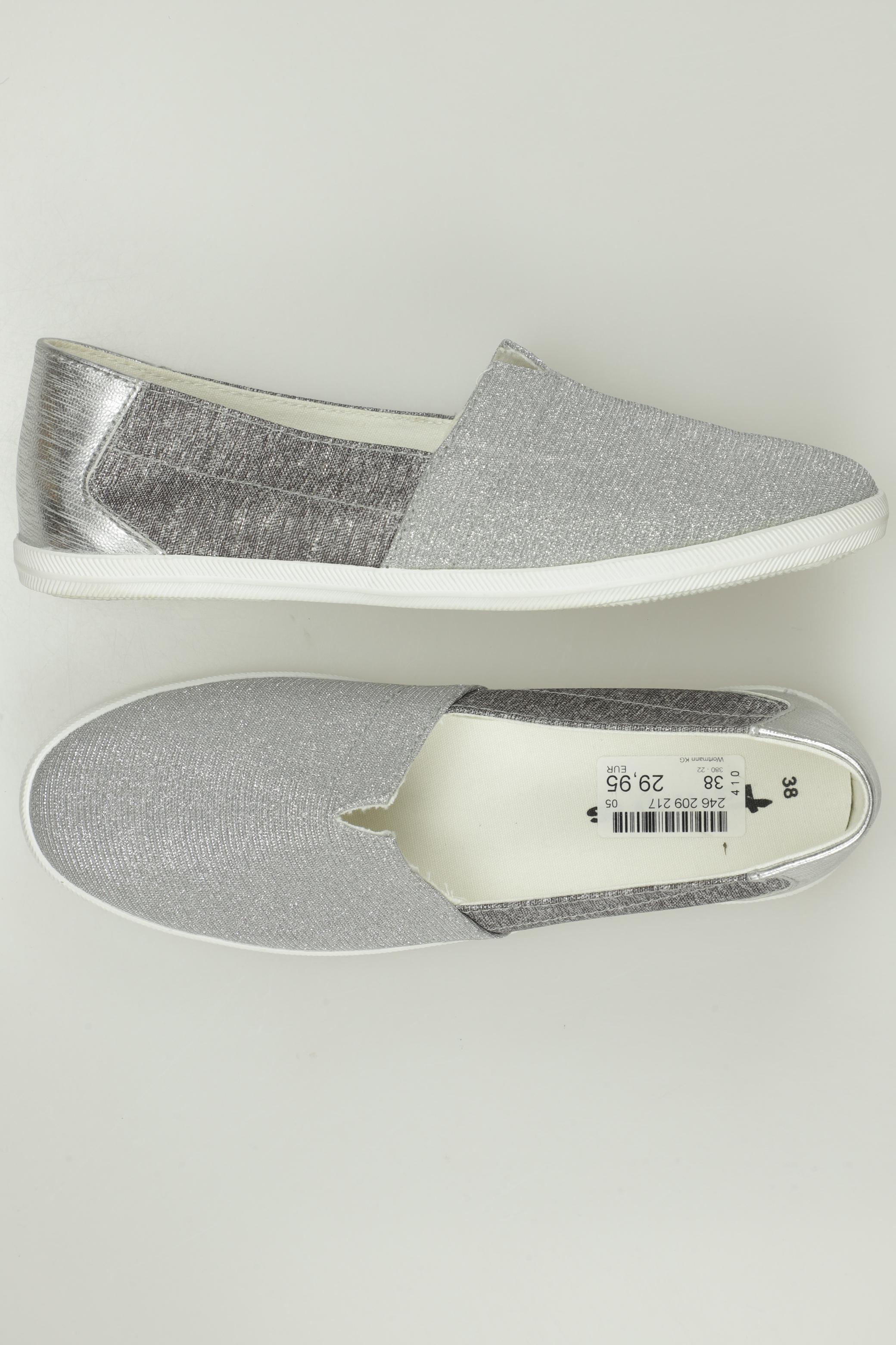 

Tamaris Damen Sneakers, silber, Gr. 38