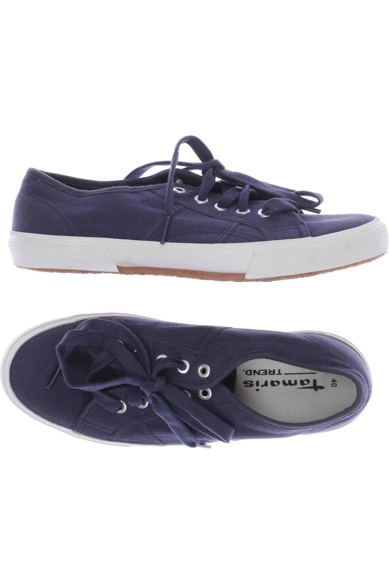 

Tamaris Damen Sneakers, marineblau, Gr. 40