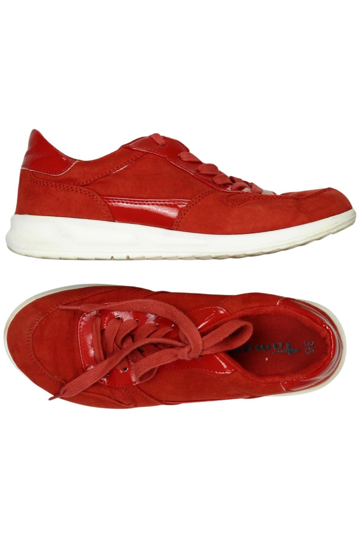 

Tamaris Damen Sneakers, rot, Gr. 36
