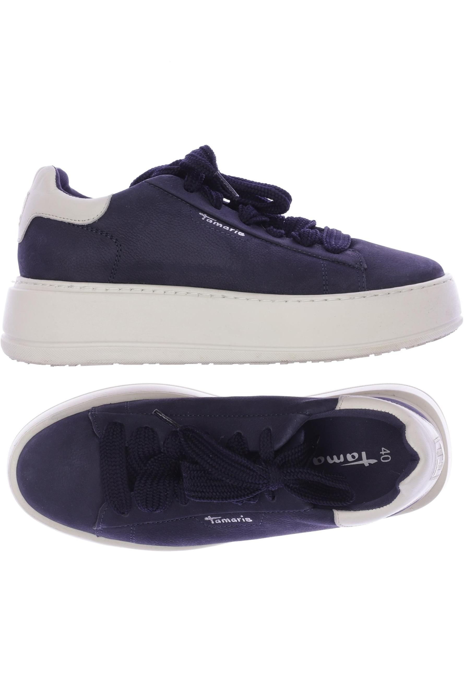 

Tamaris Damen Sneakers, marineblau, Gr. 40