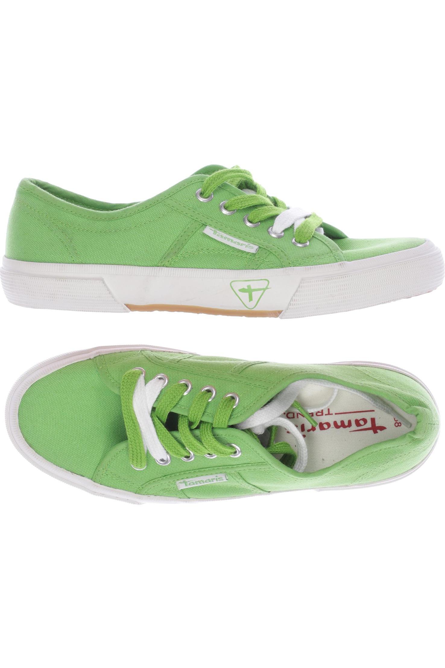 

Tamaris Damen Sneakers, hellgrün