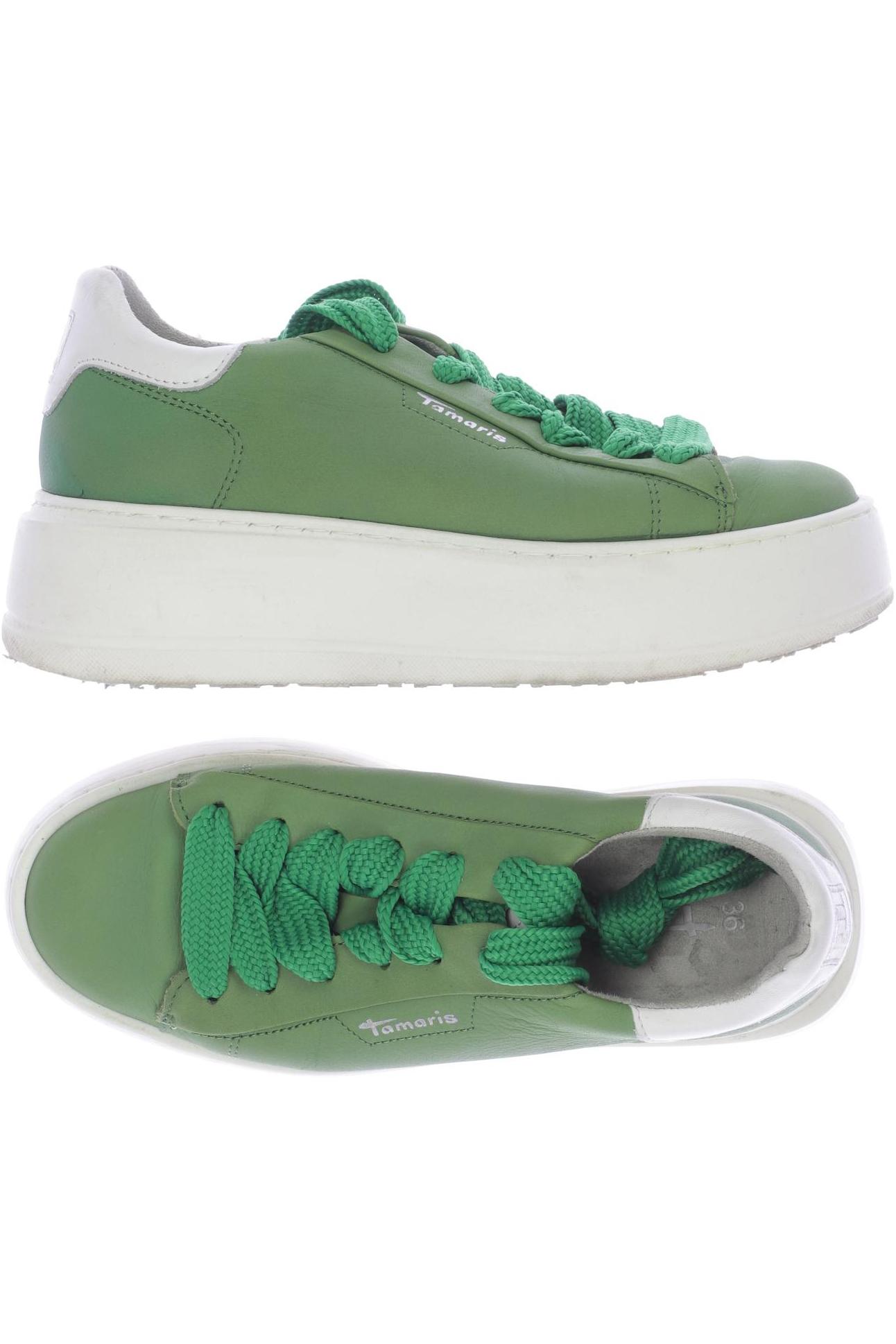 

Tamaris Damen Sneakers, grün, Gr. 36