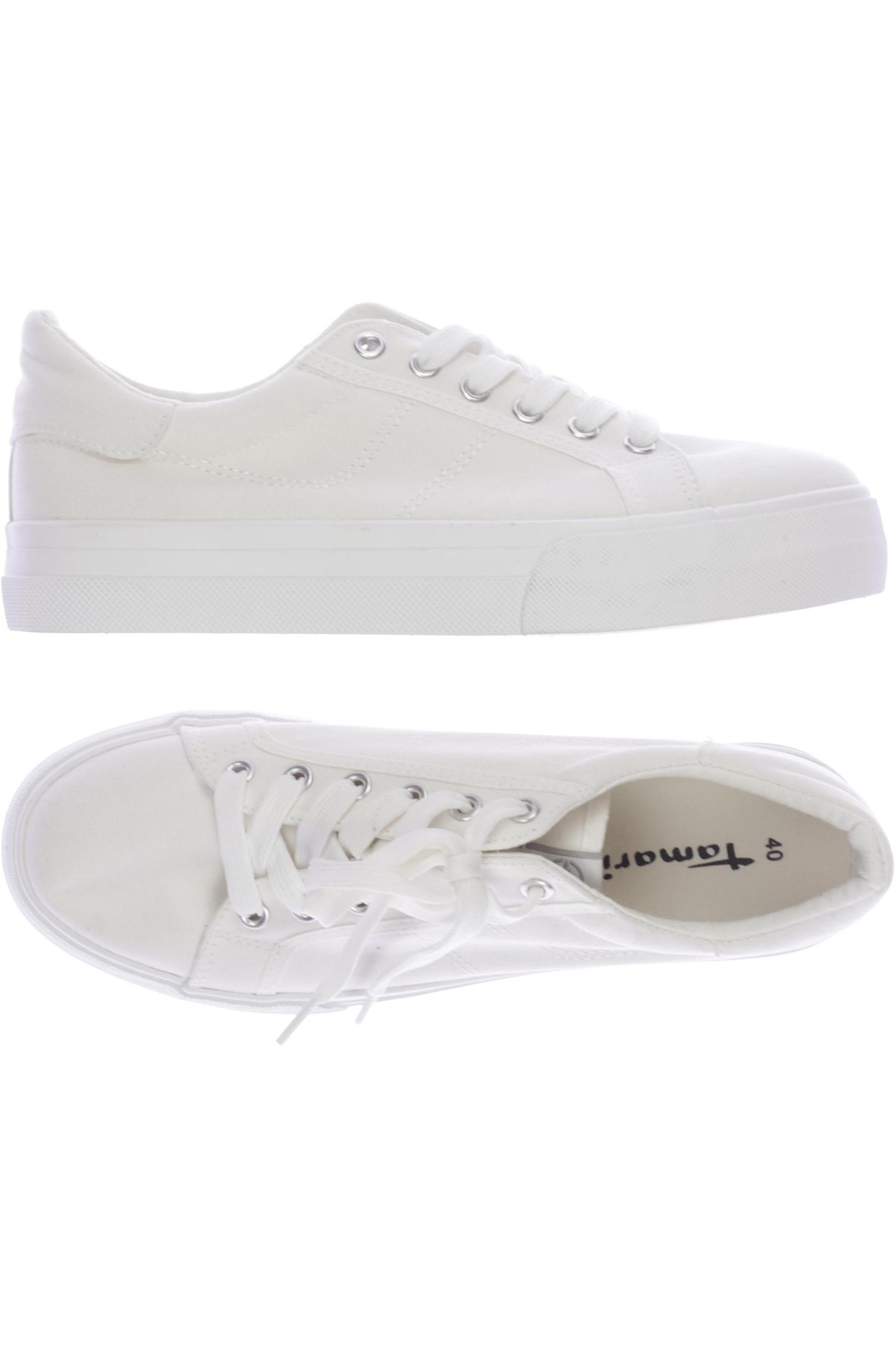 

Tamaris Damen Sneakers, cremeweiß