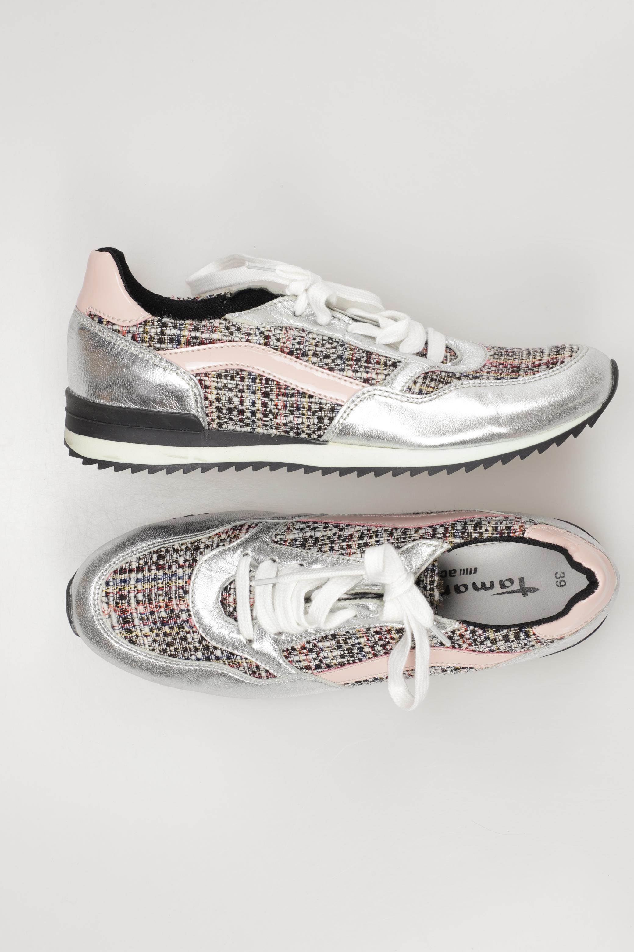 

Tamaris Damen Sneakers, silber, Gr. 39