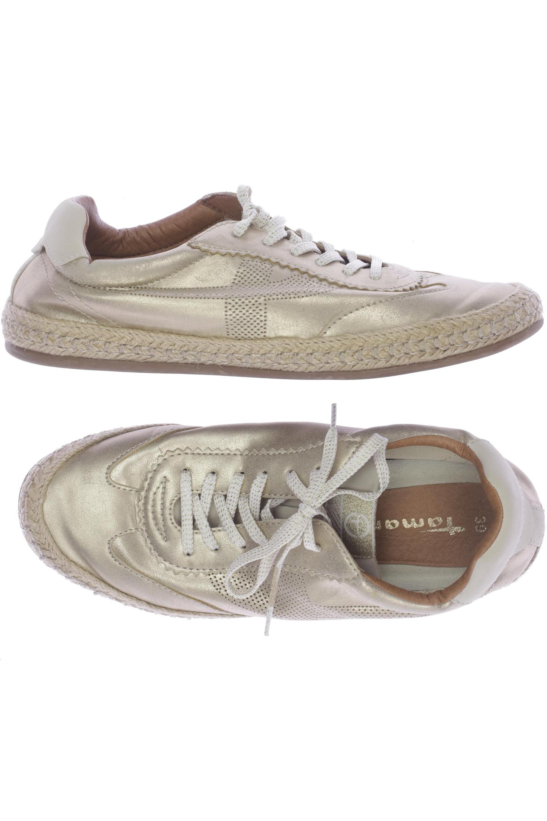 

Tamaris Damen Sneakers, gold, Gr. 39