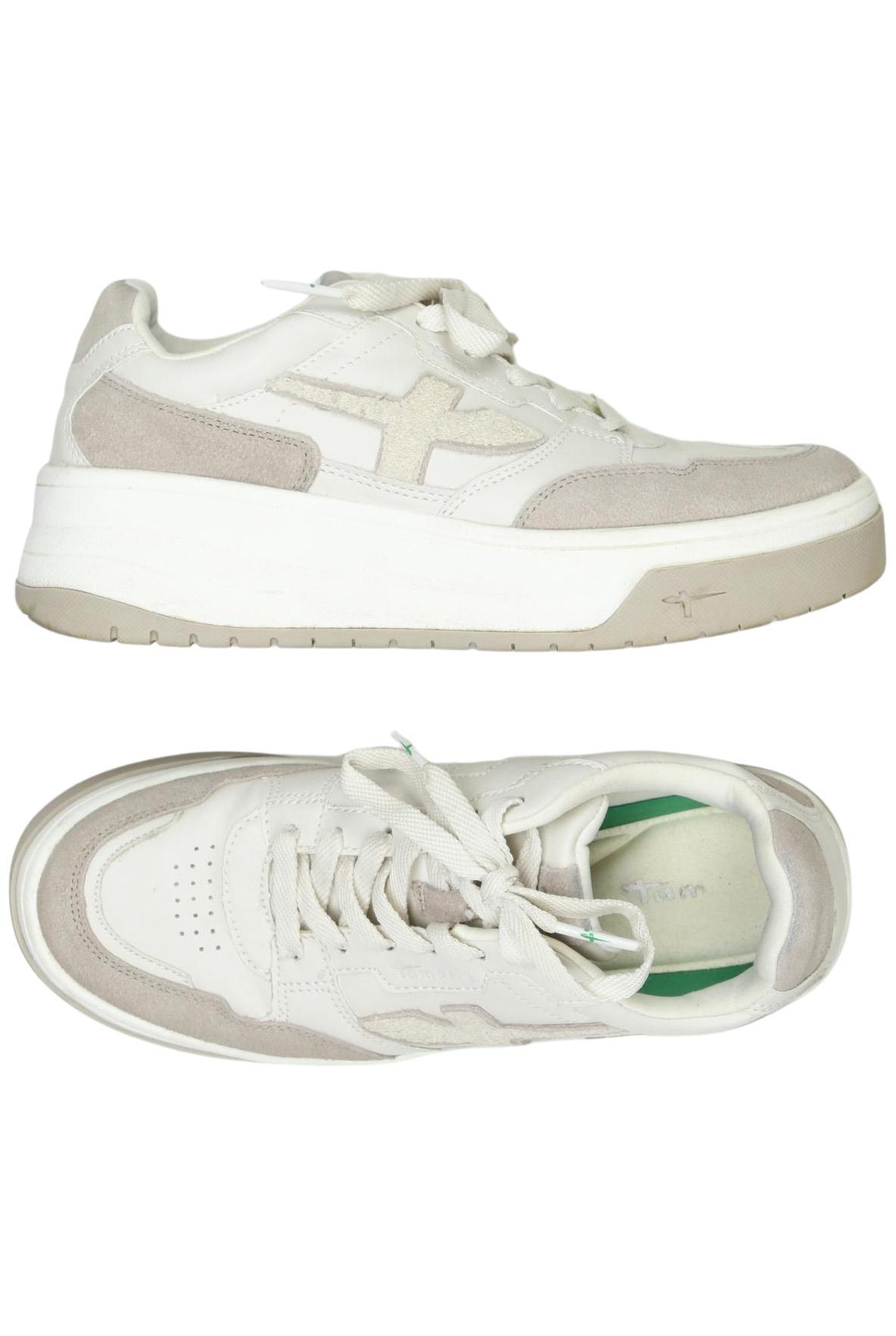 

Tamaris Damen Sneakers, cremeweiß, Gr. 38