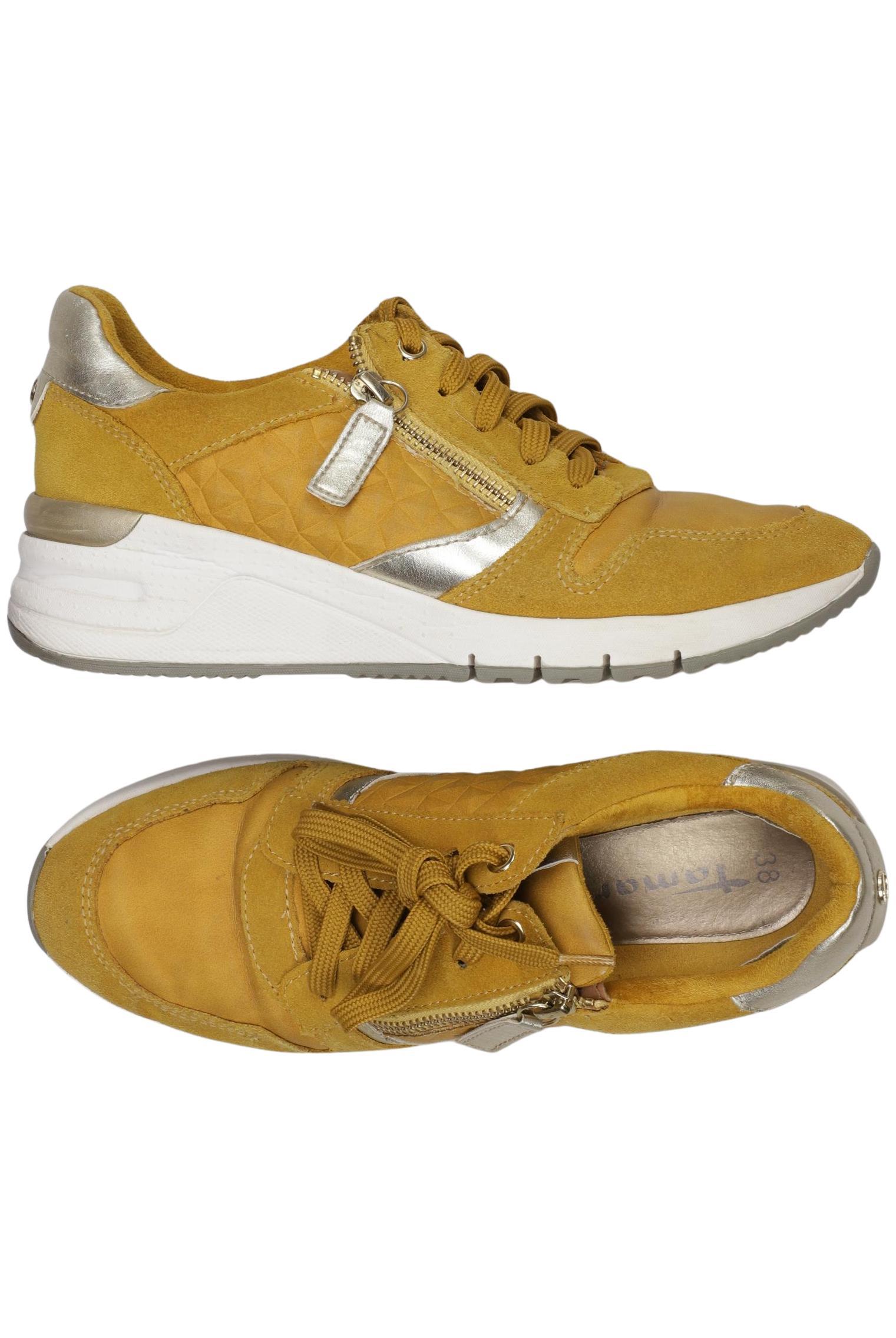 

Tamaris Damen Sneakers, gelb, Gr. 38