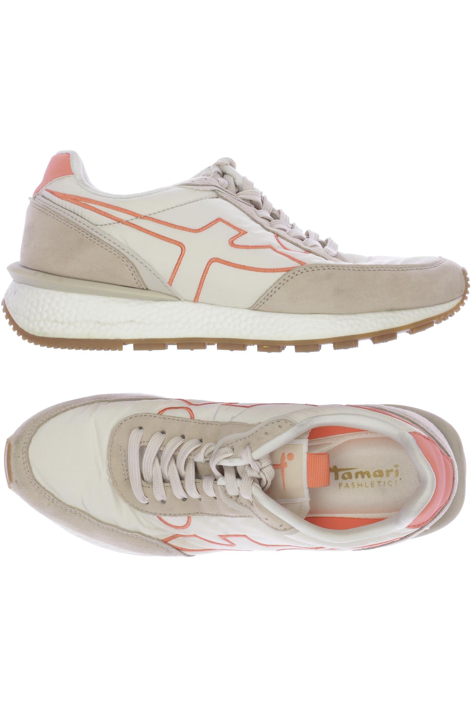 

Tamaris Damen Sneakers, cremeweiß, Gr. 39