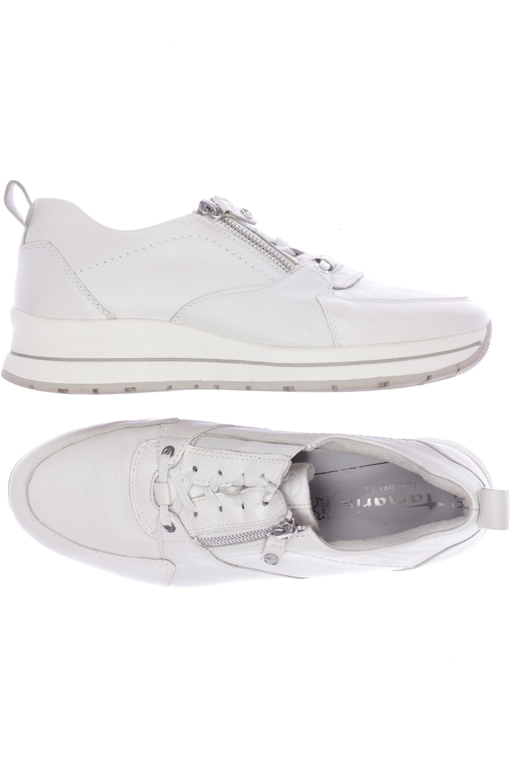 

Tamaris Damen Sneakers, cremeweiß, Gr. 40