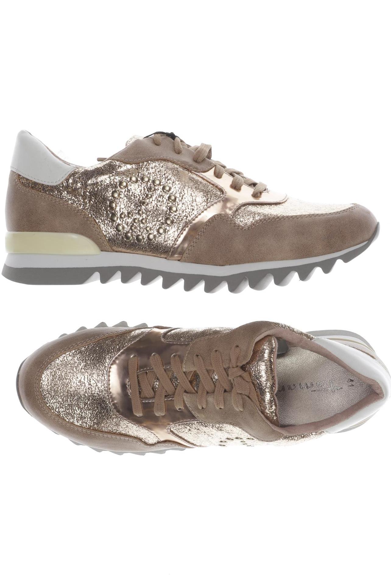 

Tamaris Damen Sneakers, gold, Gr. 41