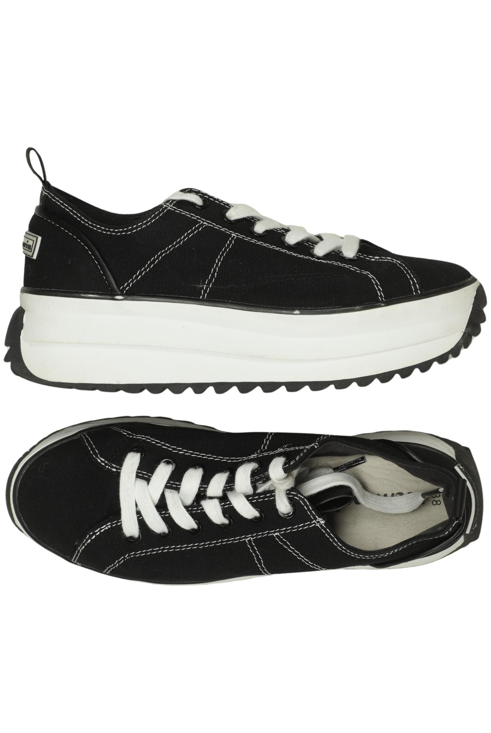 

Tamaris Damen Sneakers, schwarz, Gr. 38
